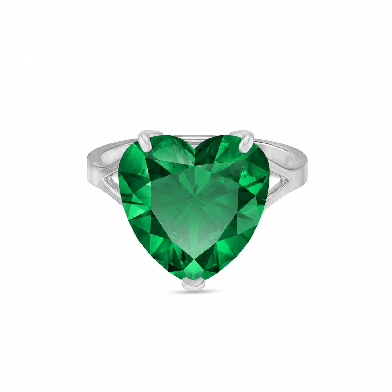 White Gold Emerald — Giuliana