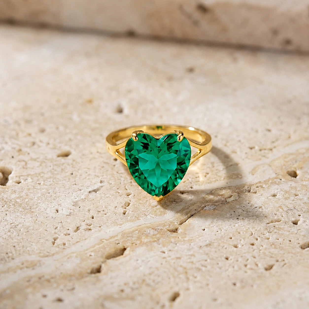 Yellow Gold Emerald — Giuliana