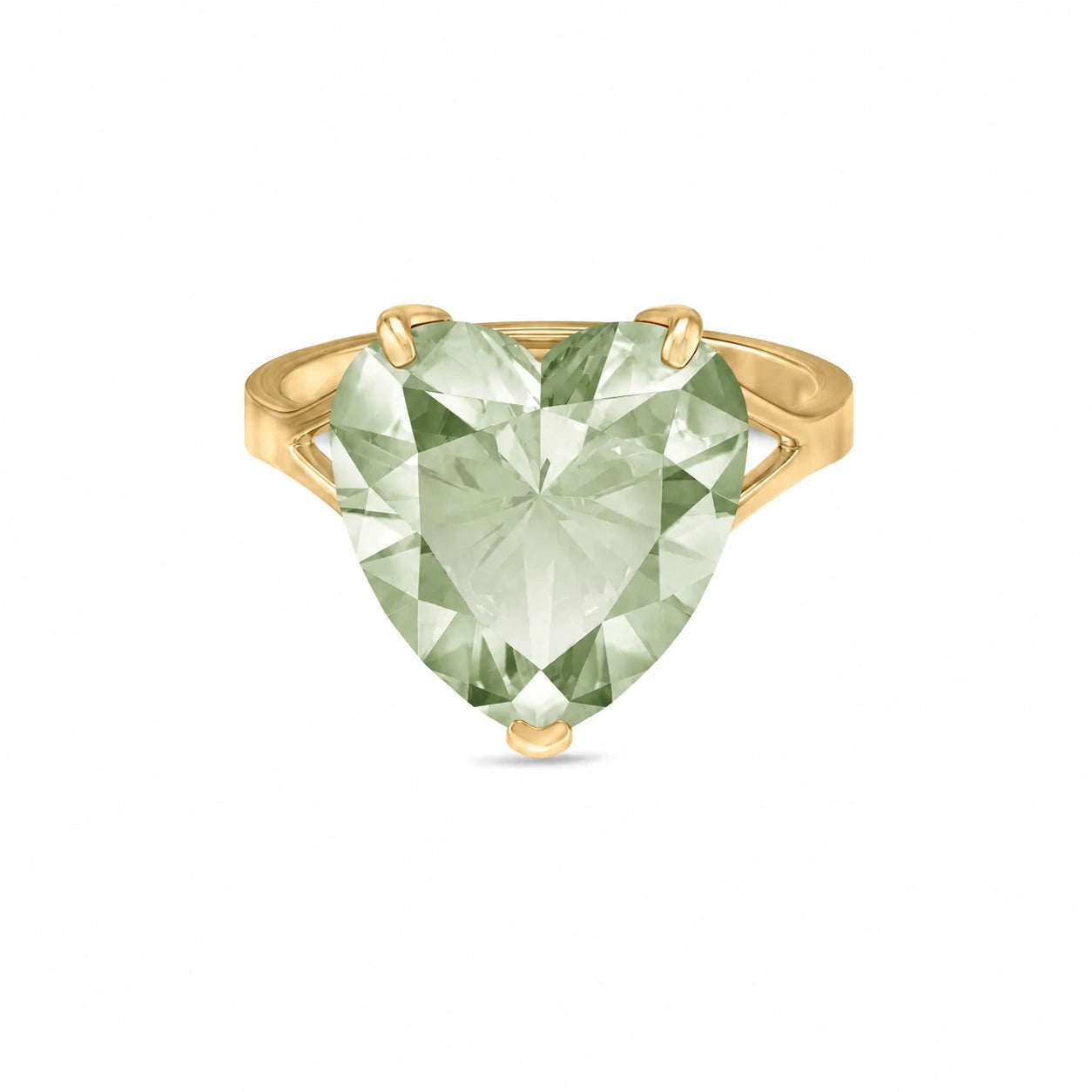 Yellow Gold Green Amethyst — Giuliana