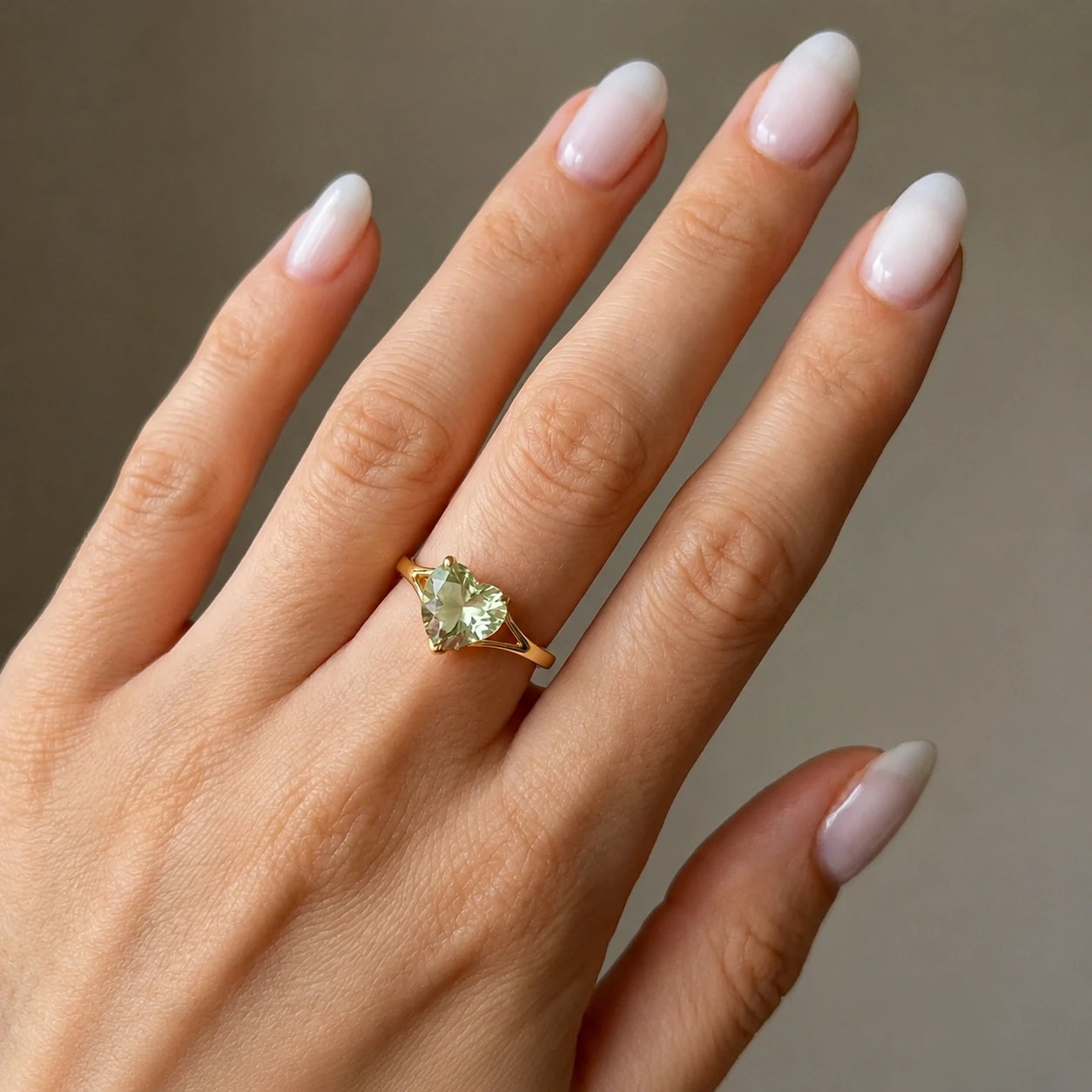 Yellow Gold Green Amethyst — Giuliana
