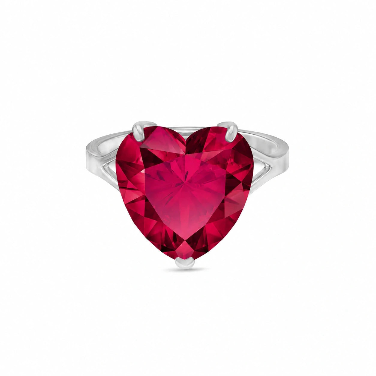 White Gold Ruby — Giuliana