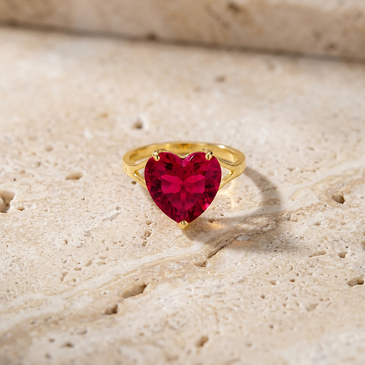 Yellow Gold Ruby — Giuliana