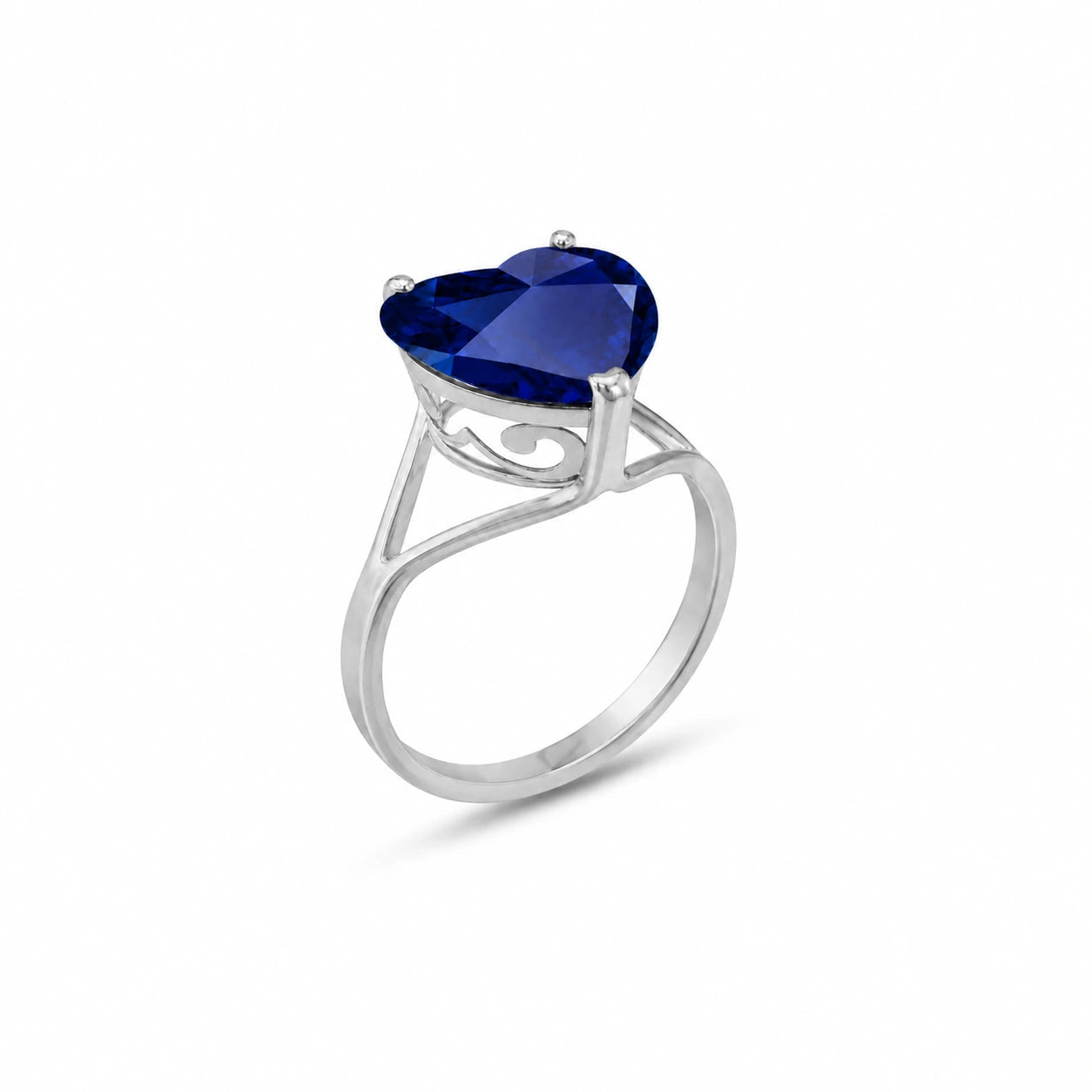 White Gold Sapphire — Giuliana