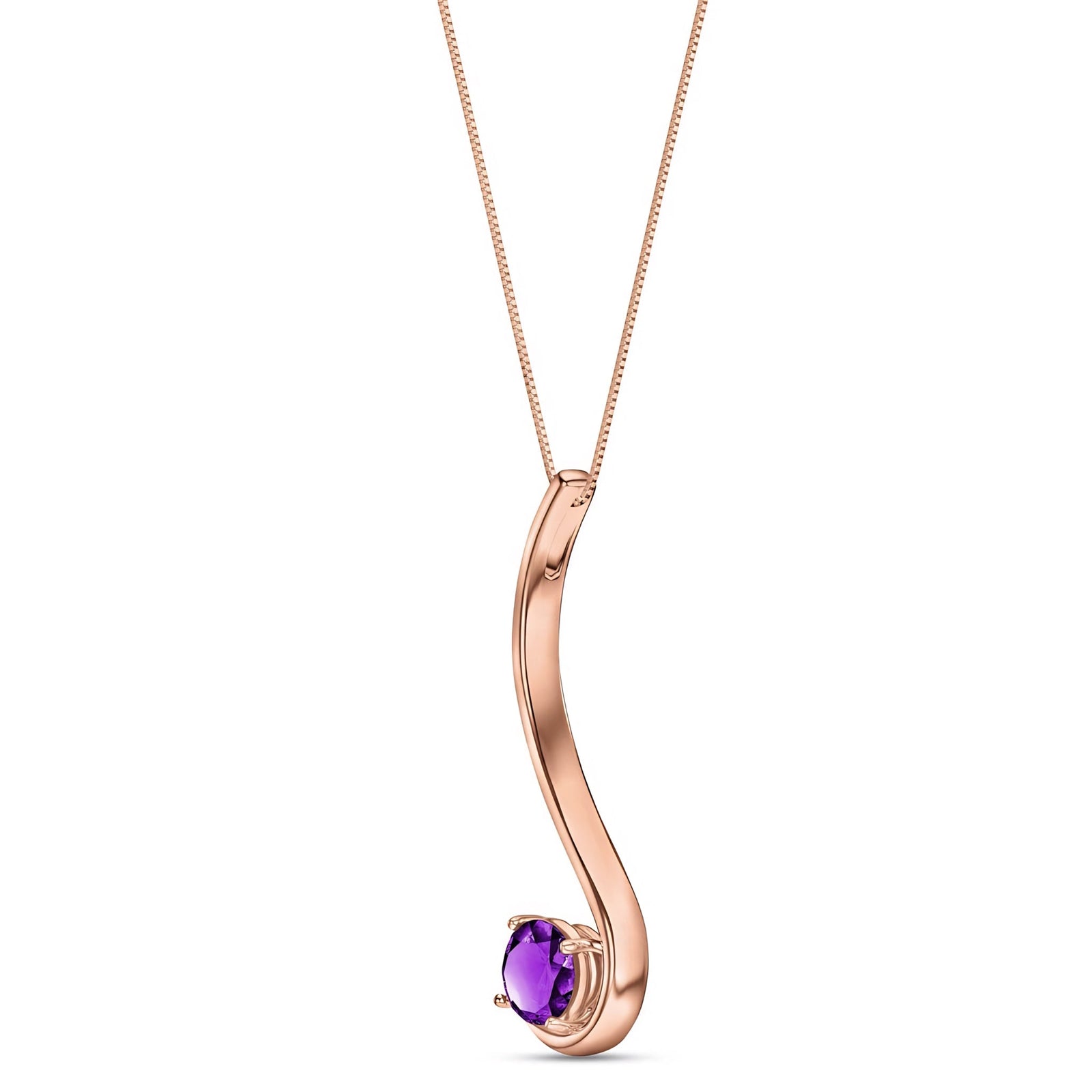 Rose Gold Aura Necklace Peridot 10K — Clementina