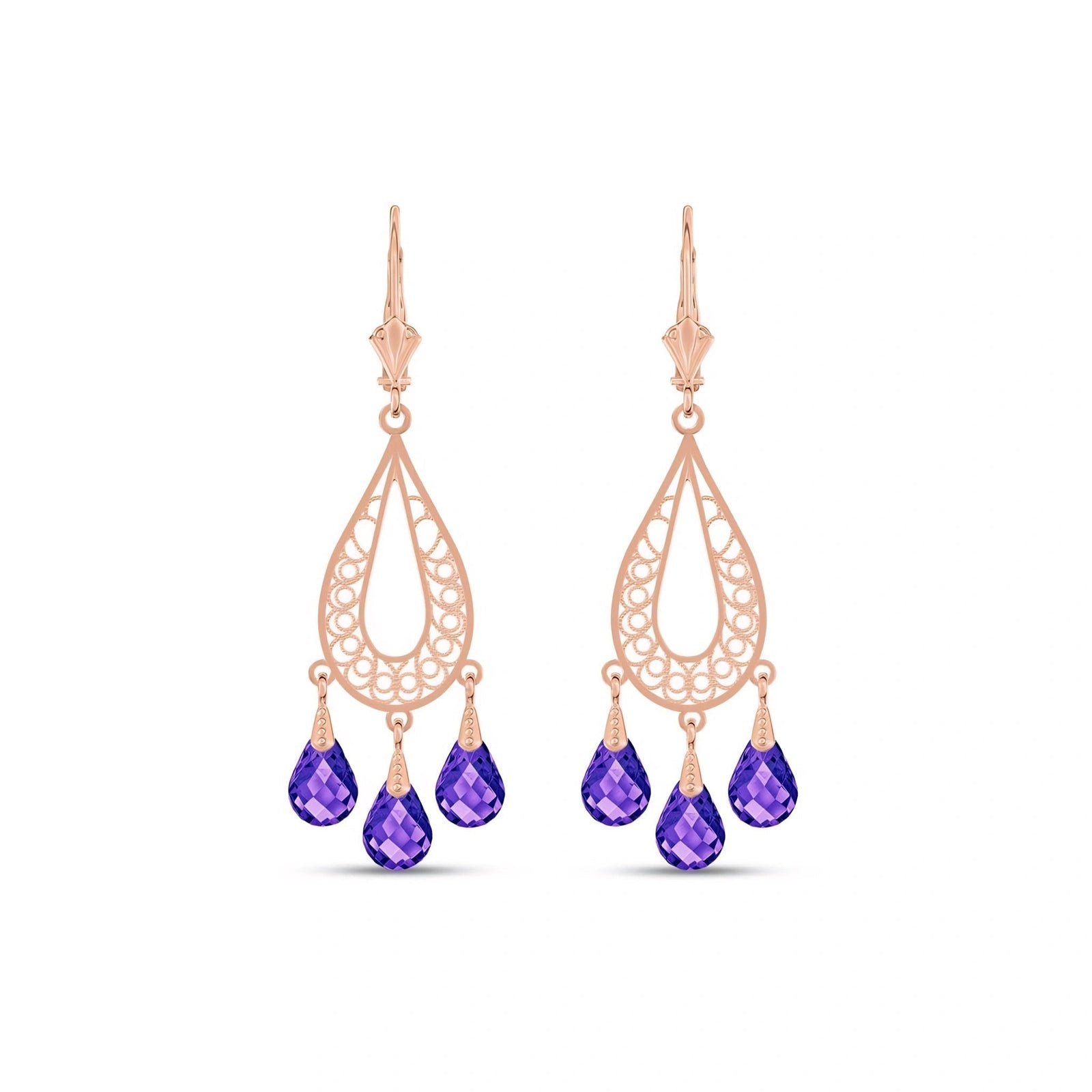 Rose Gold Amethyst — Olimpiana