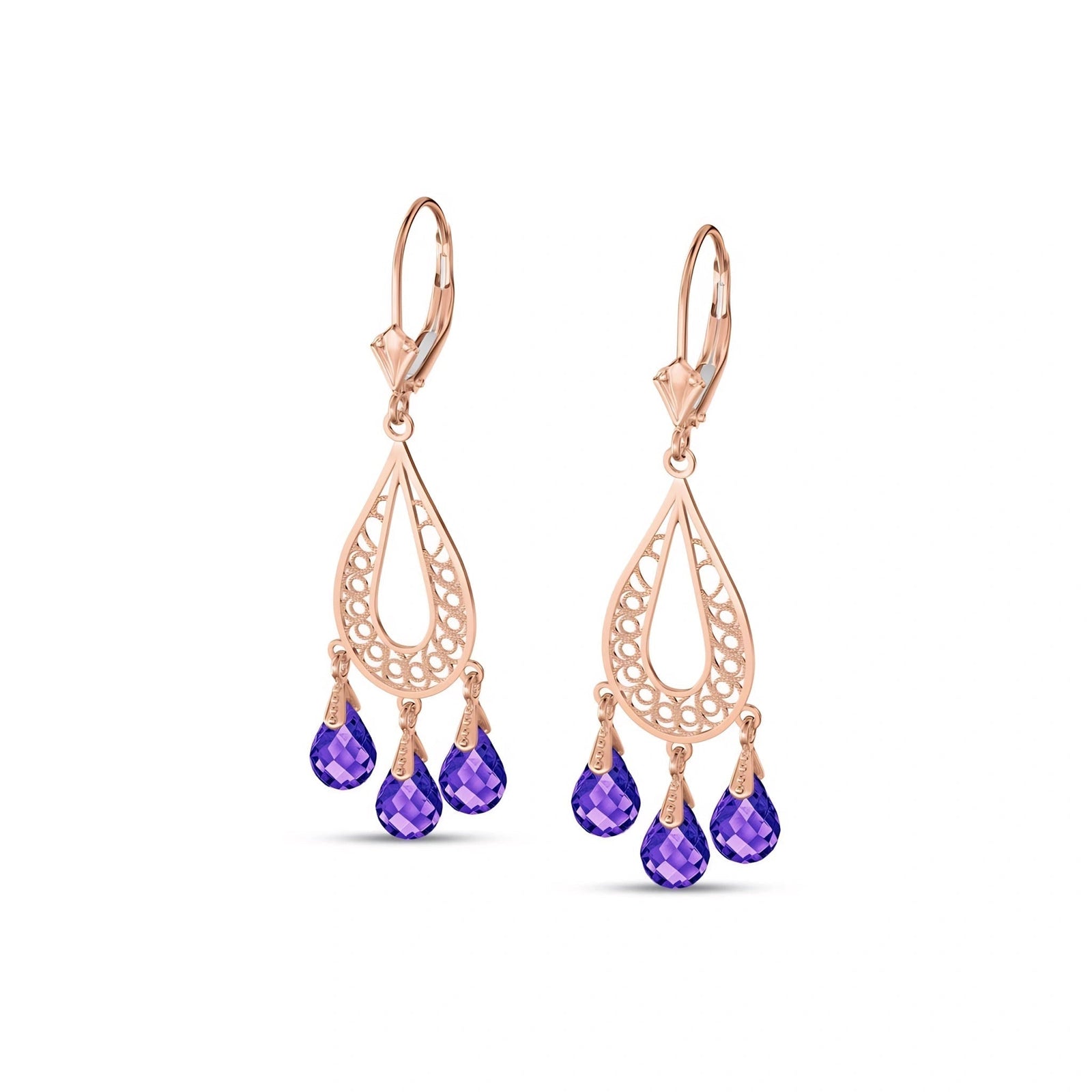 Rose Gold Amethyst — Olimpiana