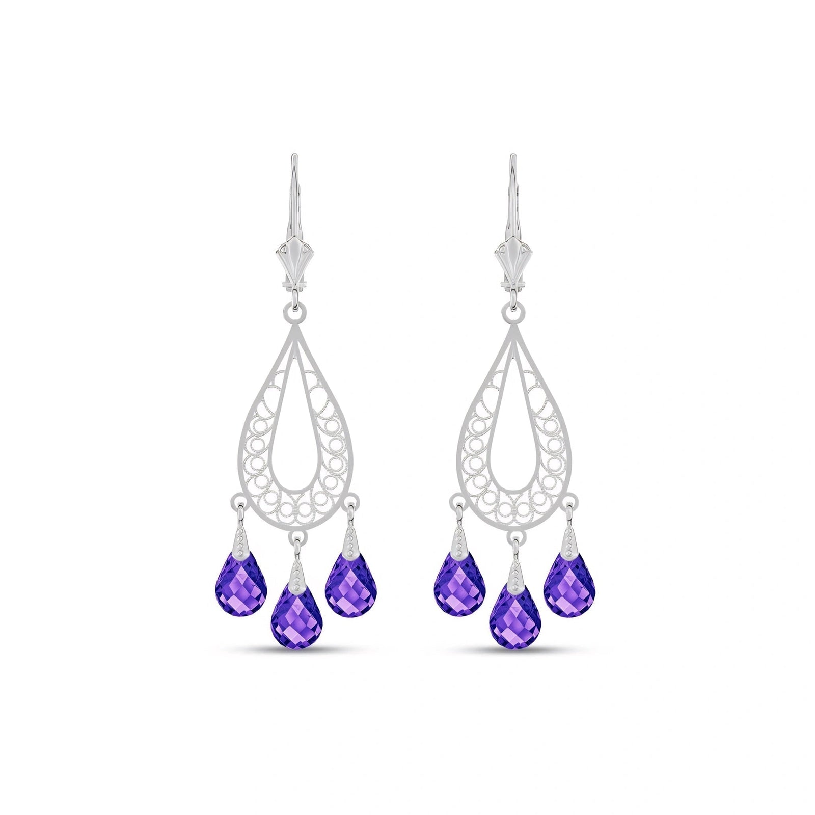 White Gold Amethyst — Olimpiana