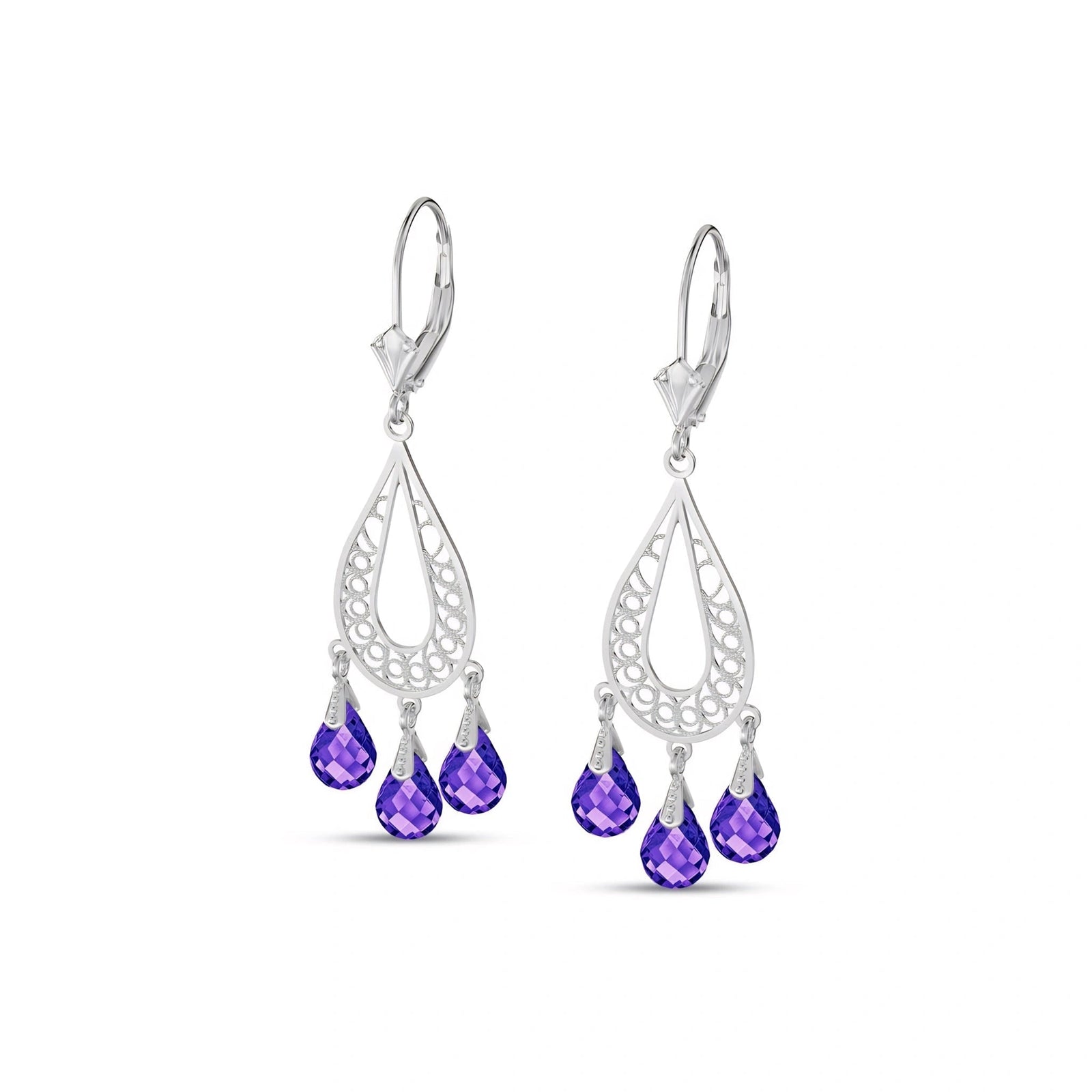 White Gold Amethyst — Olimpiana