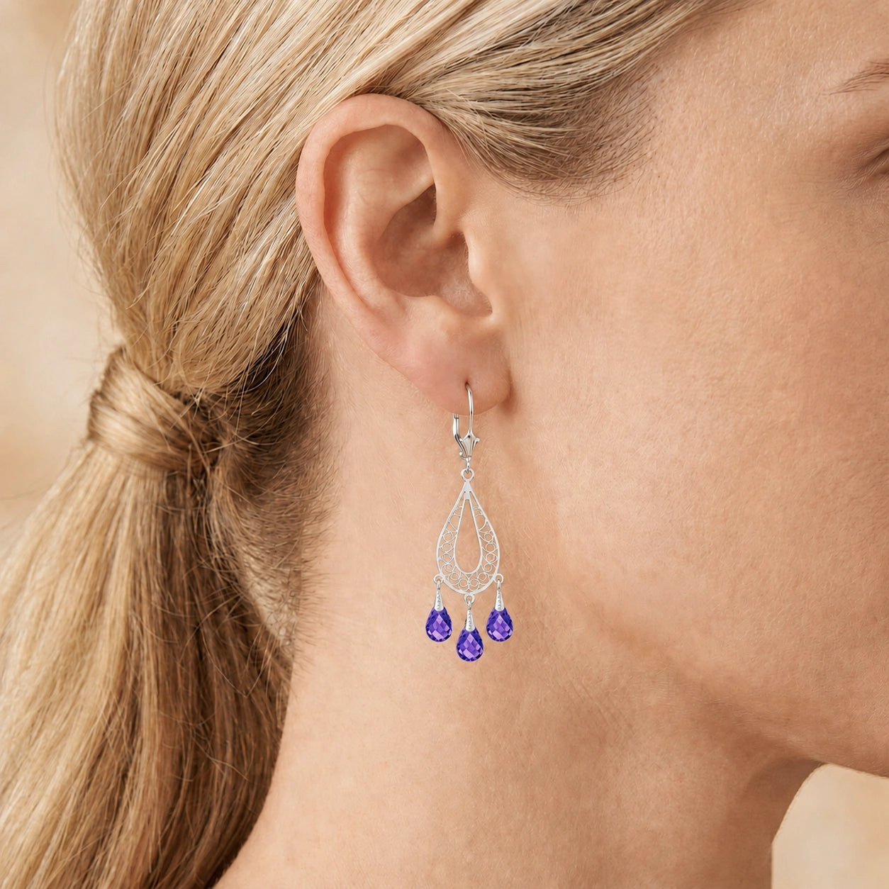 White Gold Amethyst — Olimpiana