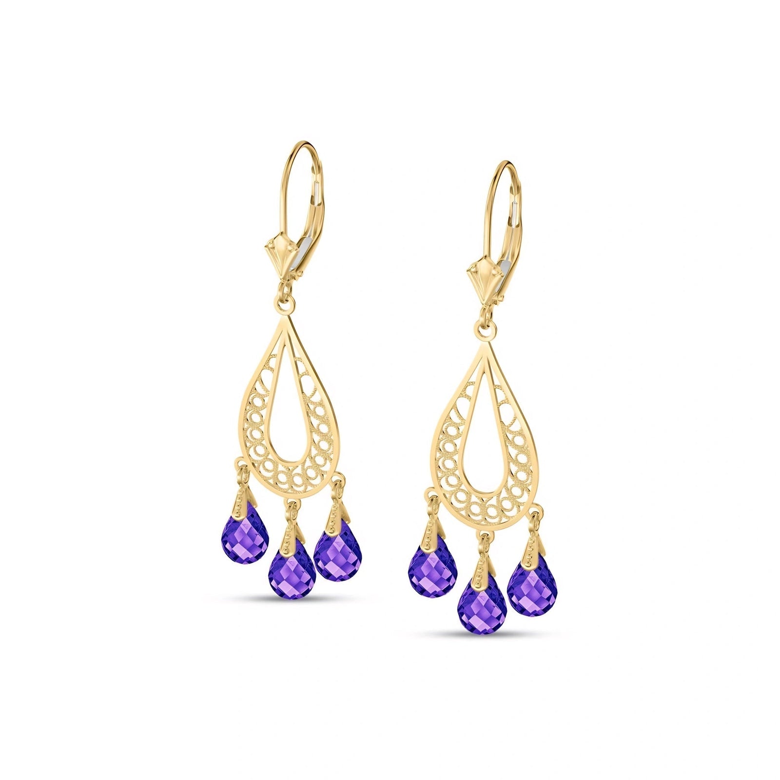Yellow Gold Amethyst — Olimpiana