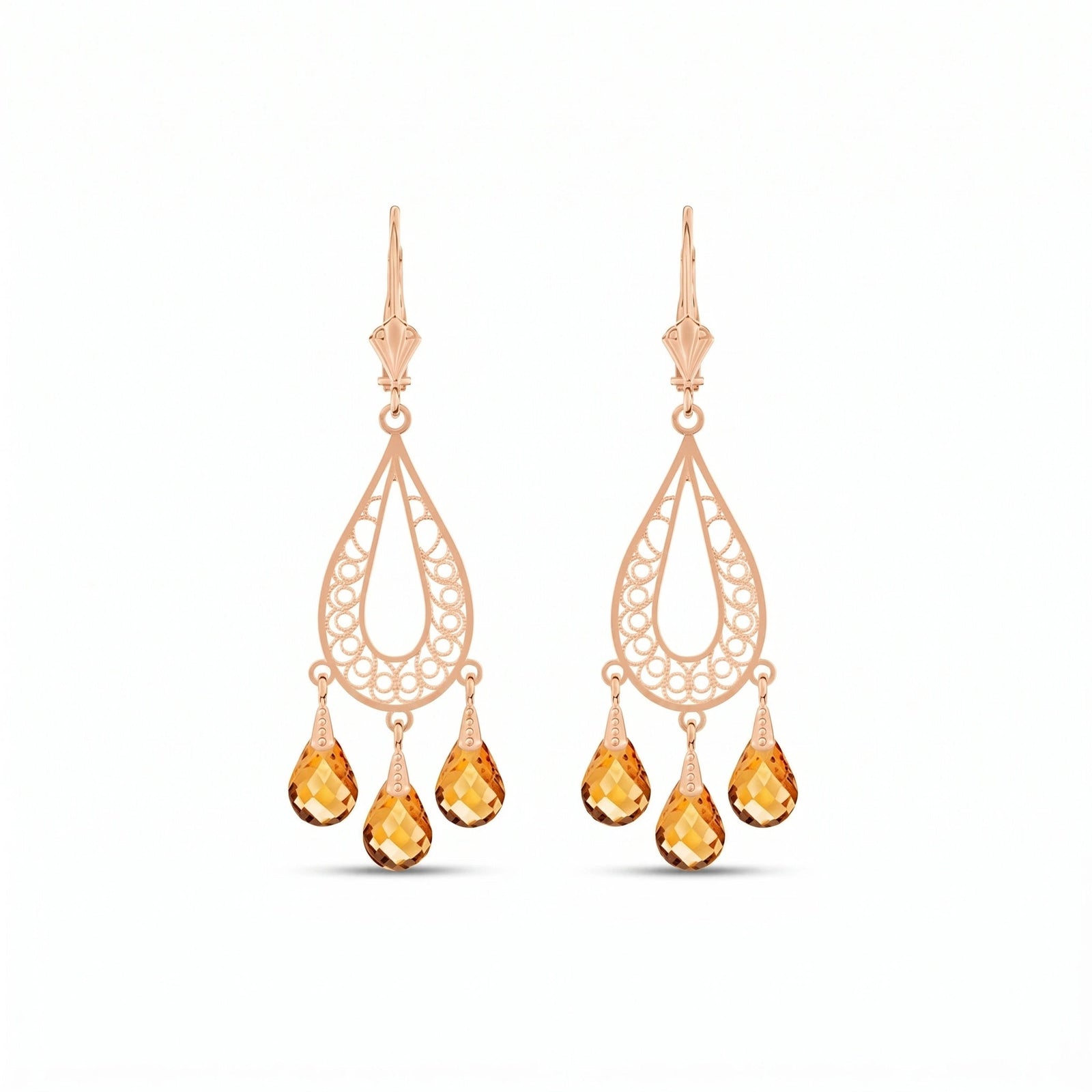 Rose Gold Citrine — Olimpiana