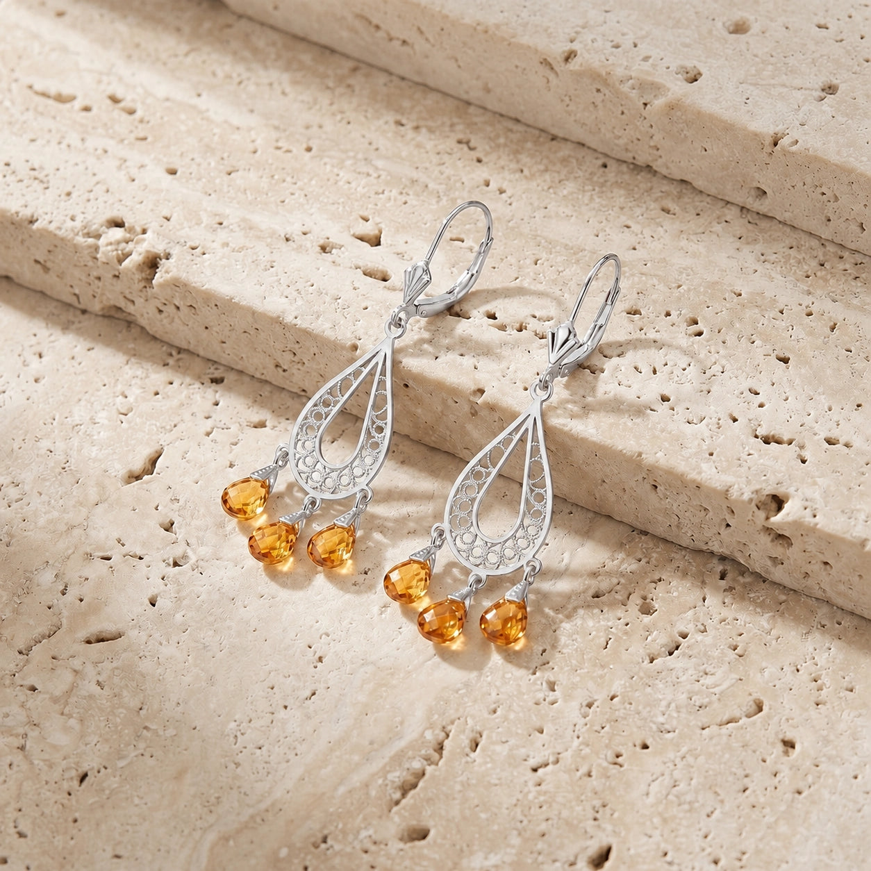 White Gold Citrine — Olimpiana