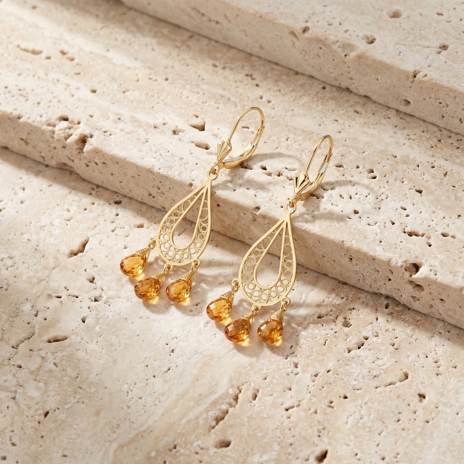 Yellow Gold Citrine — Olimpiana