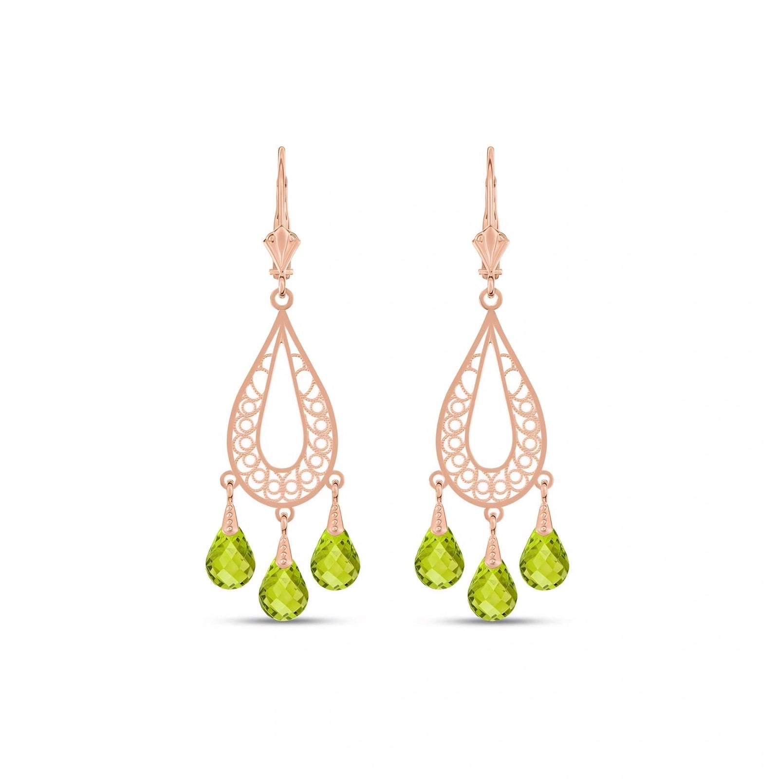Rose Gold Peridot — Olimpiana