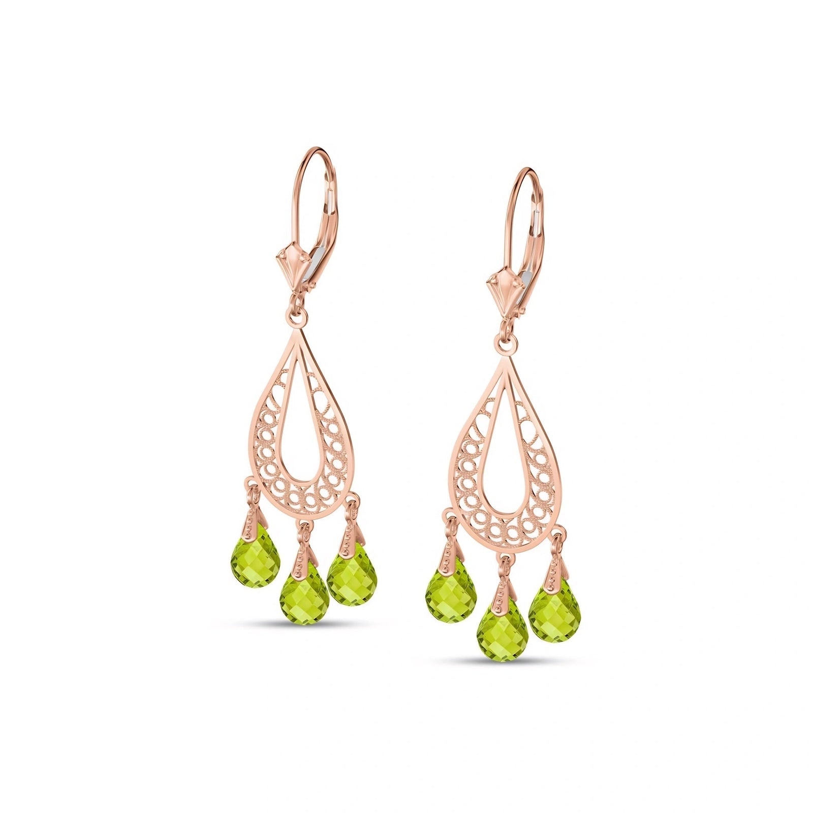 Rose Gold Peridot — Olimpiana