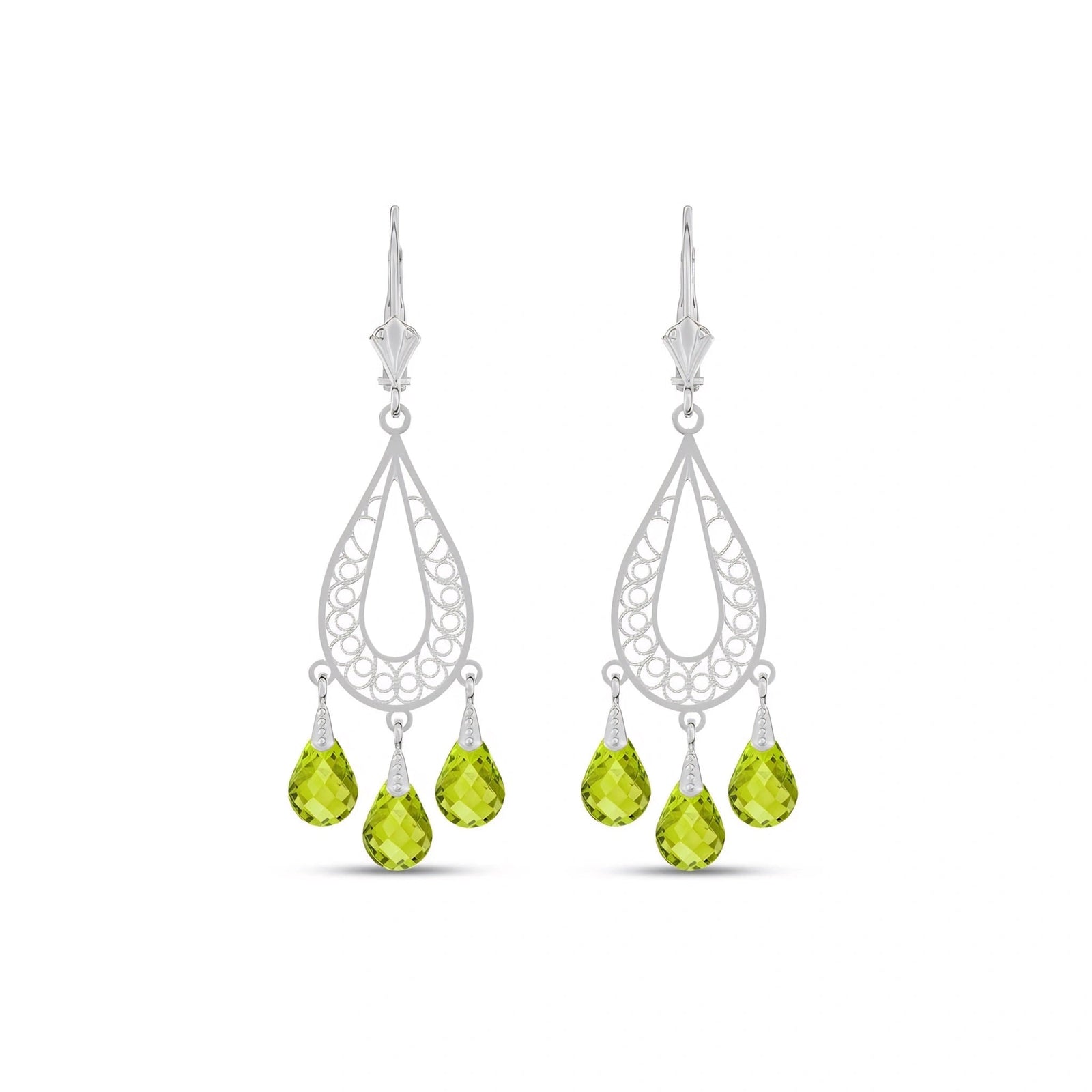 White Gold Peridot — Olimpiana
