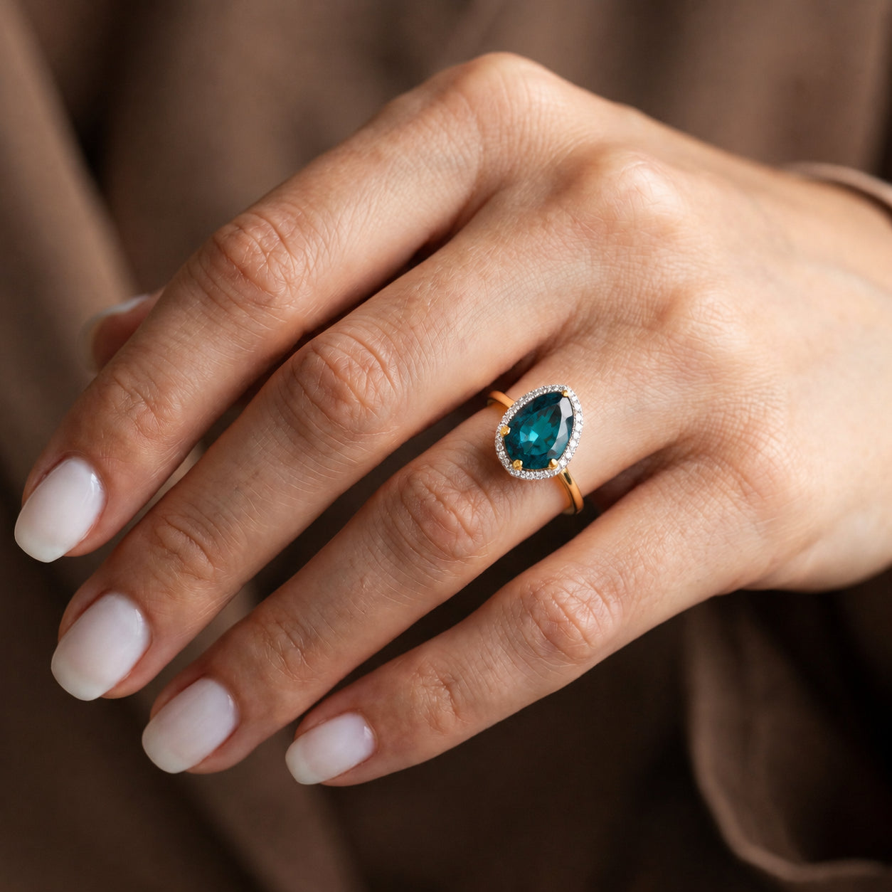 Yellow Gold Celeste Ring Amethyst 10K — Cosima