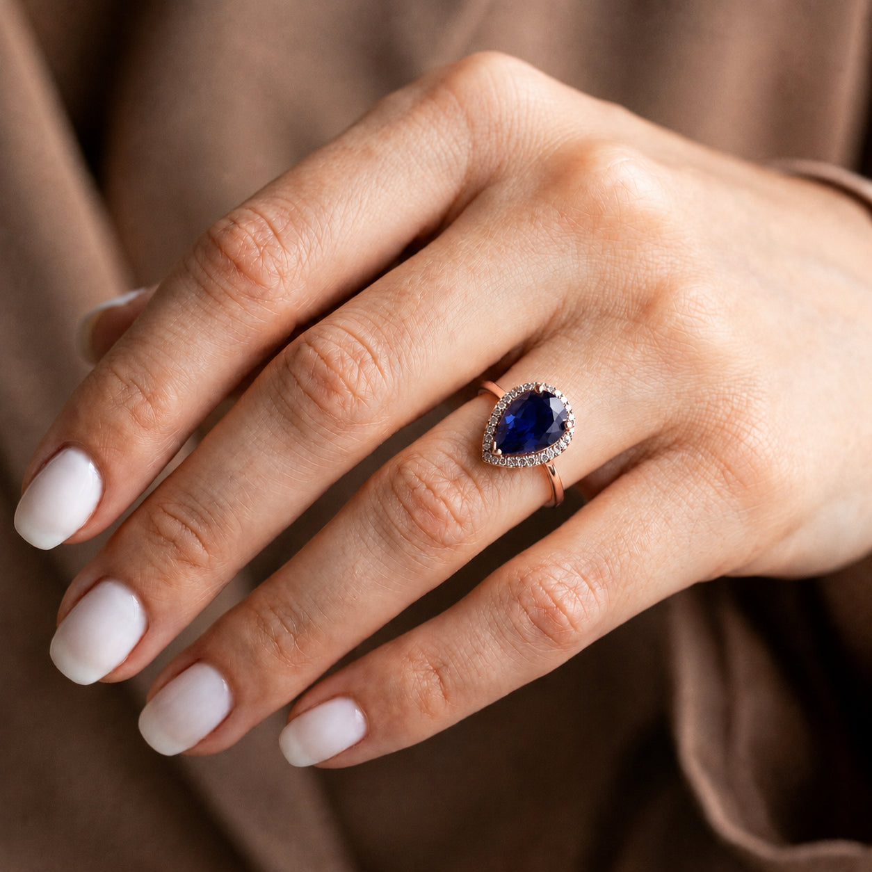 Rose Gold Celeste Ring Emerald 10K — Cosima