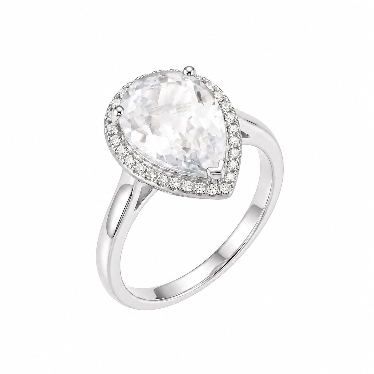 White Gold Celeste Ring Alexandrite 10K — Cosima