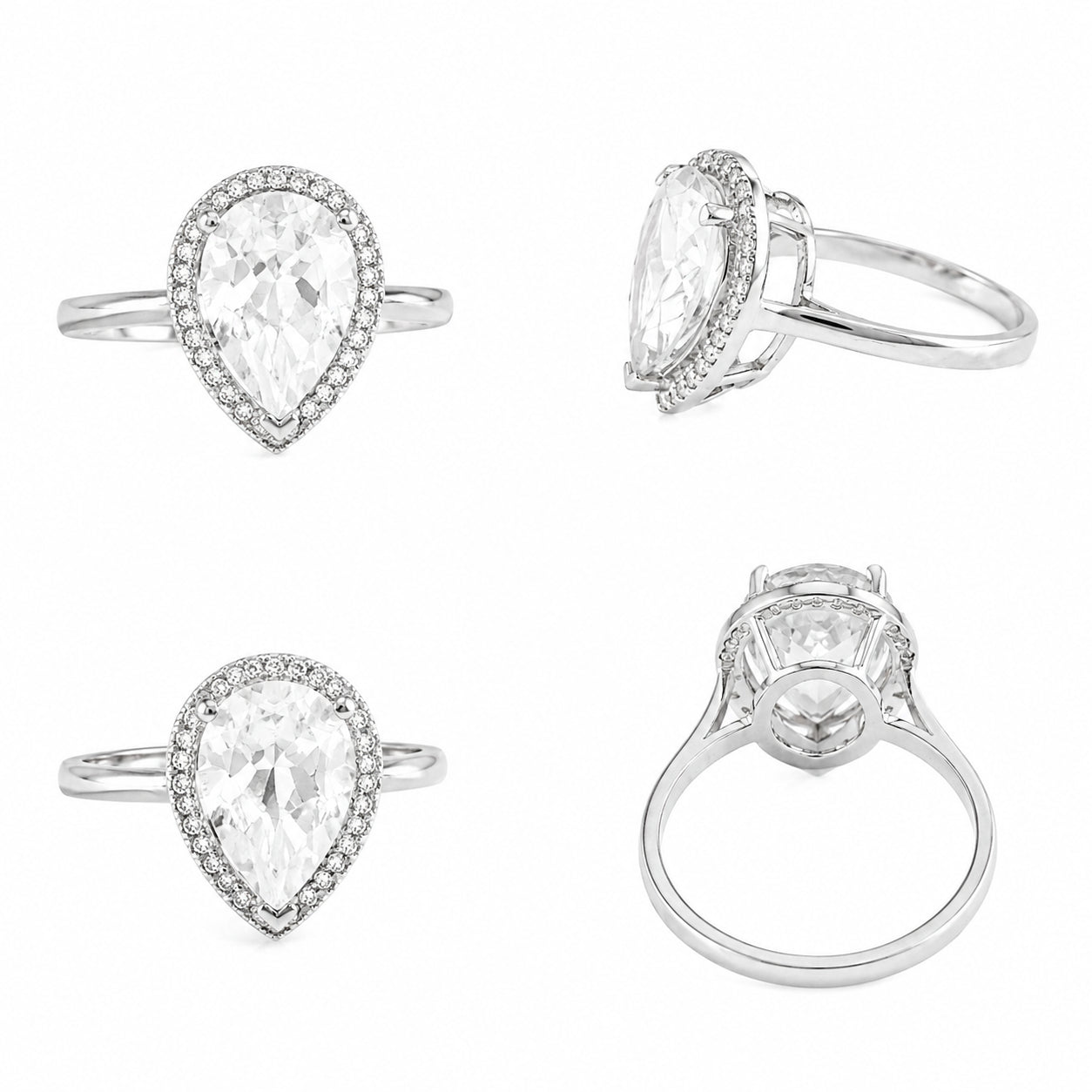 White Gold Celeste Ring Alexandrite 10K — Cosima