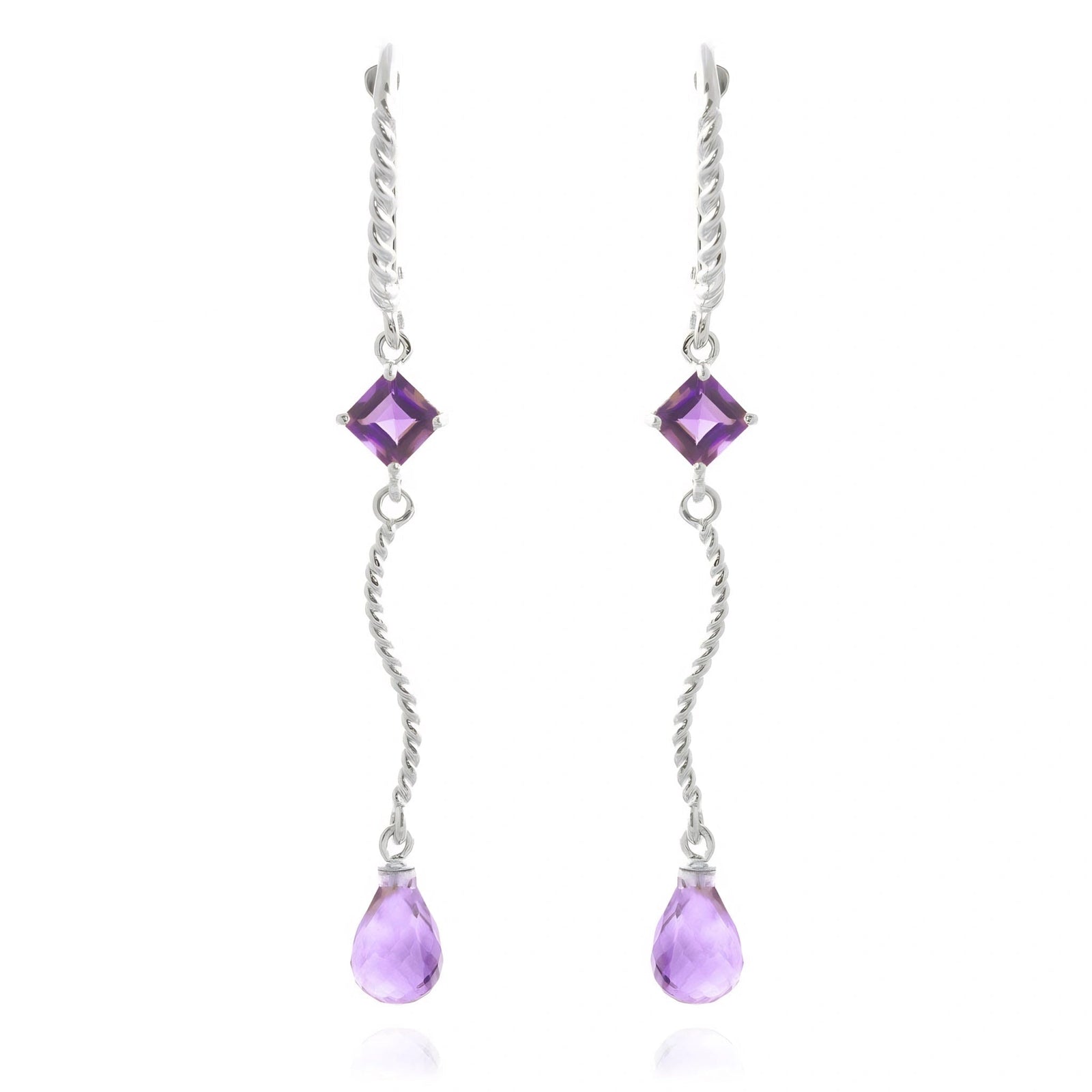 White Gold Amethyst — Mariagiuseppina