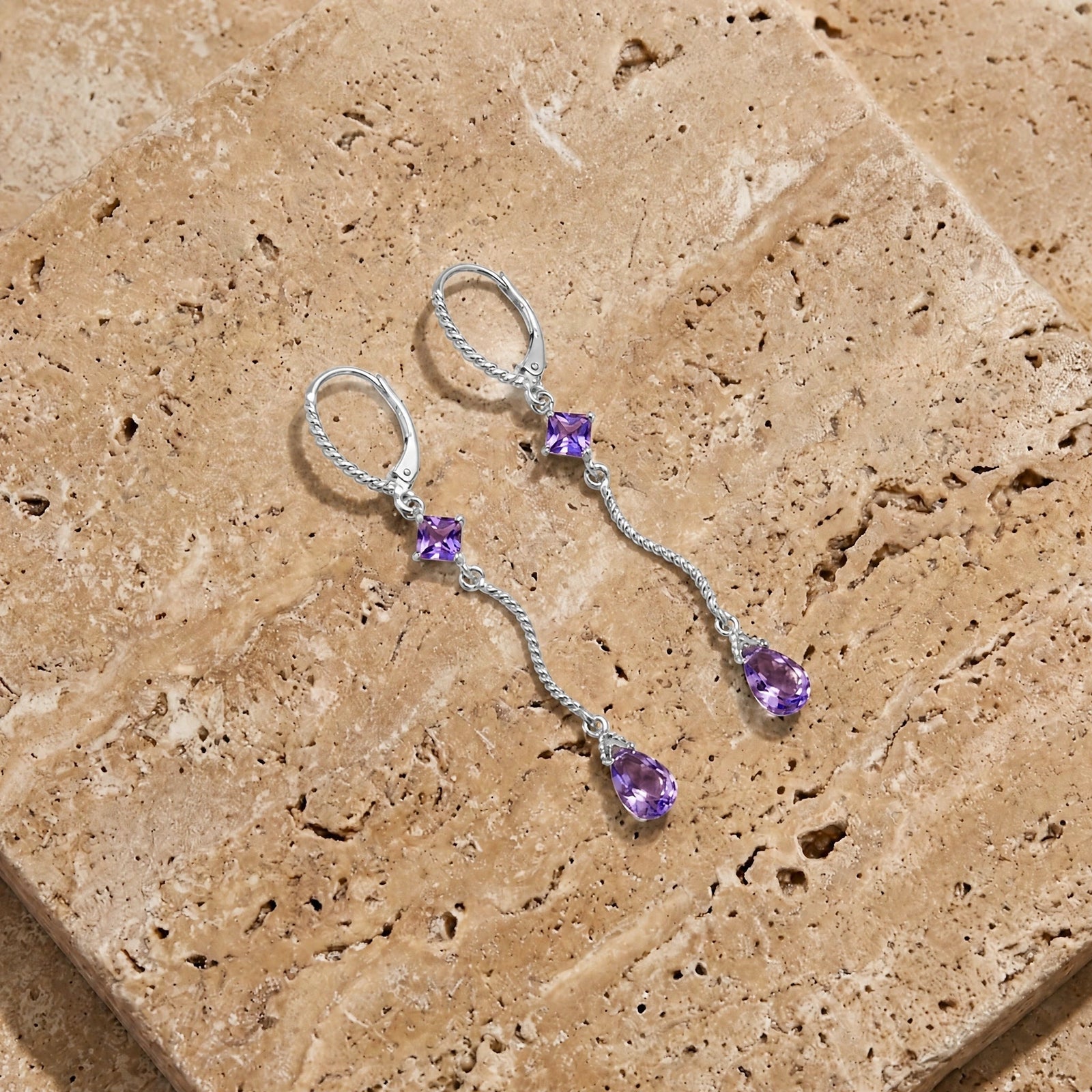 White Gold Amethyst — Mariagiuseppina