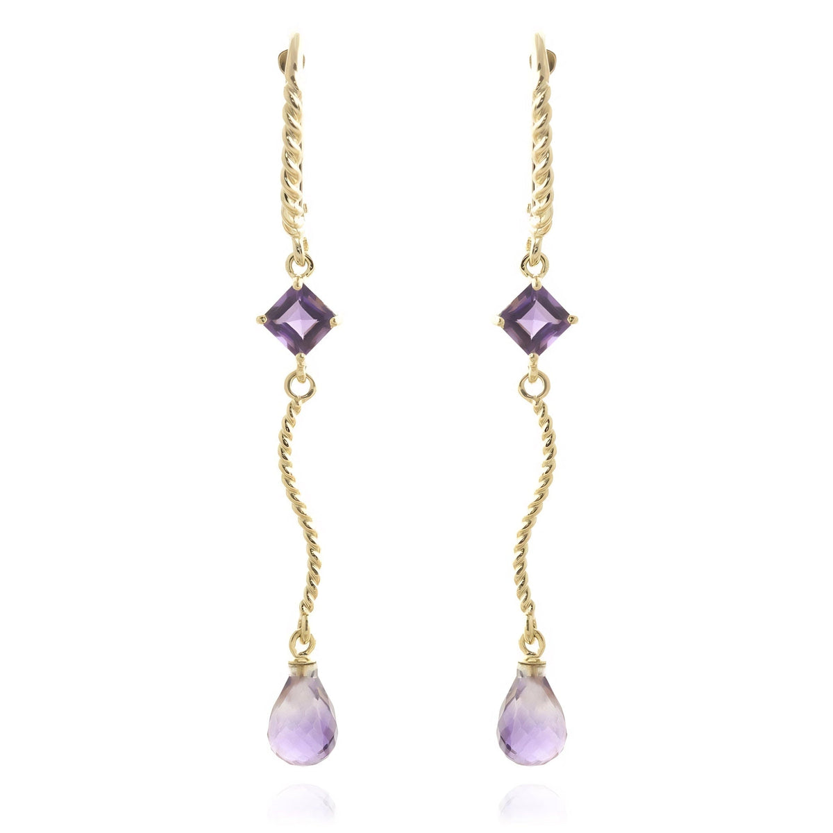 Yellow Gold Amethyst — Mariagiuseppina