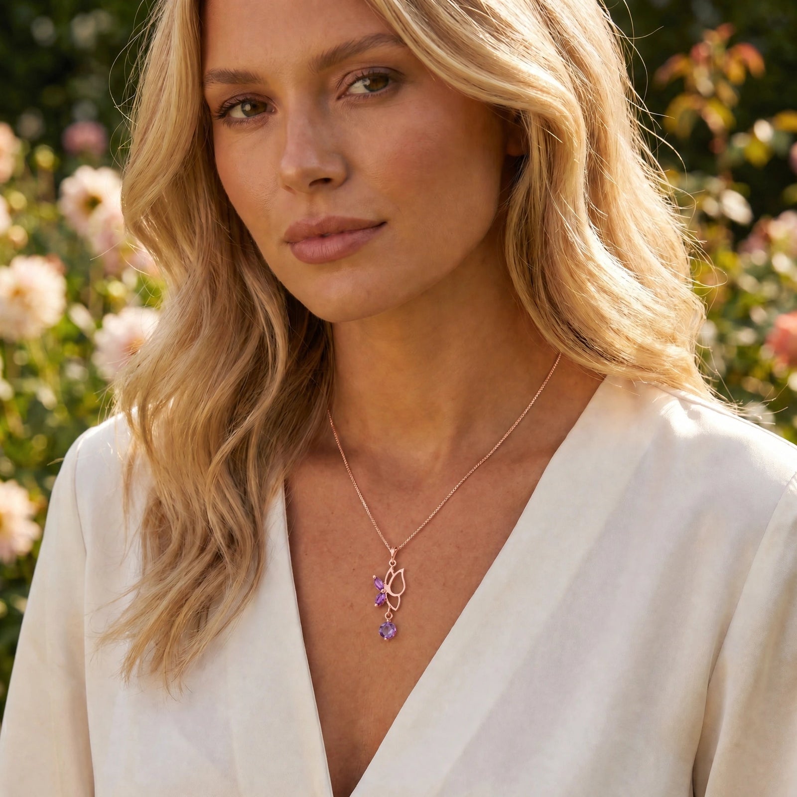 Rose Gold Amethyst — Palmina
