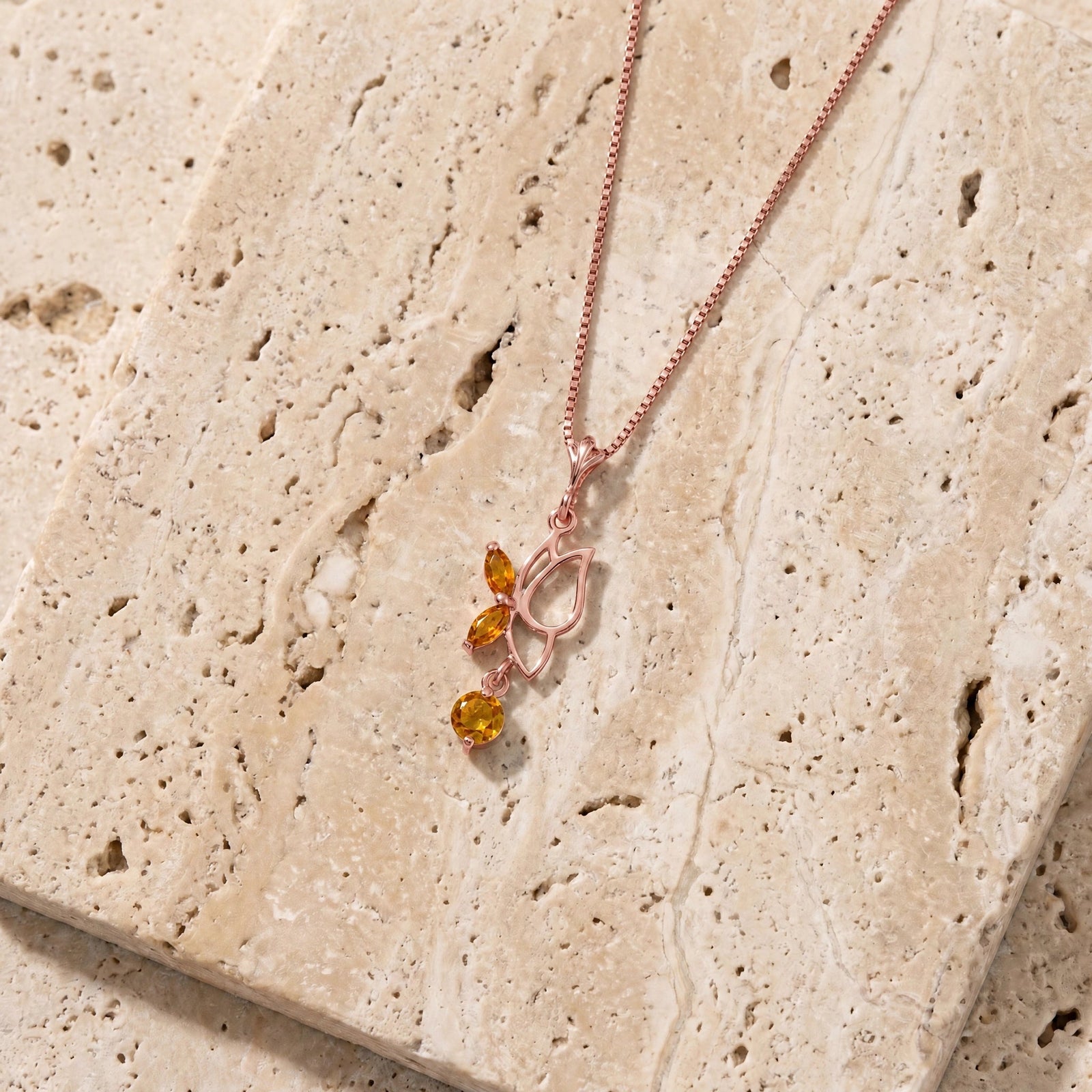 Rose Gold Citrine — Palmina