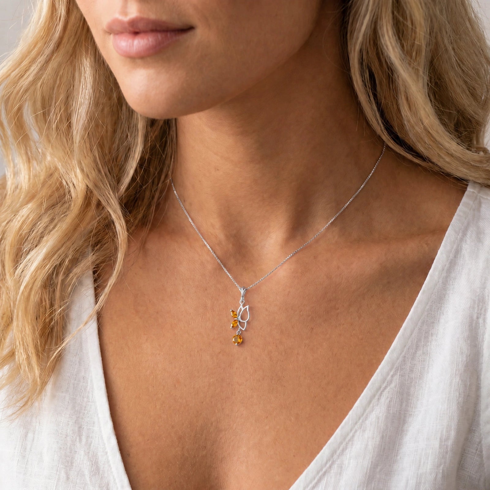 White Gold Citrine — Palmina