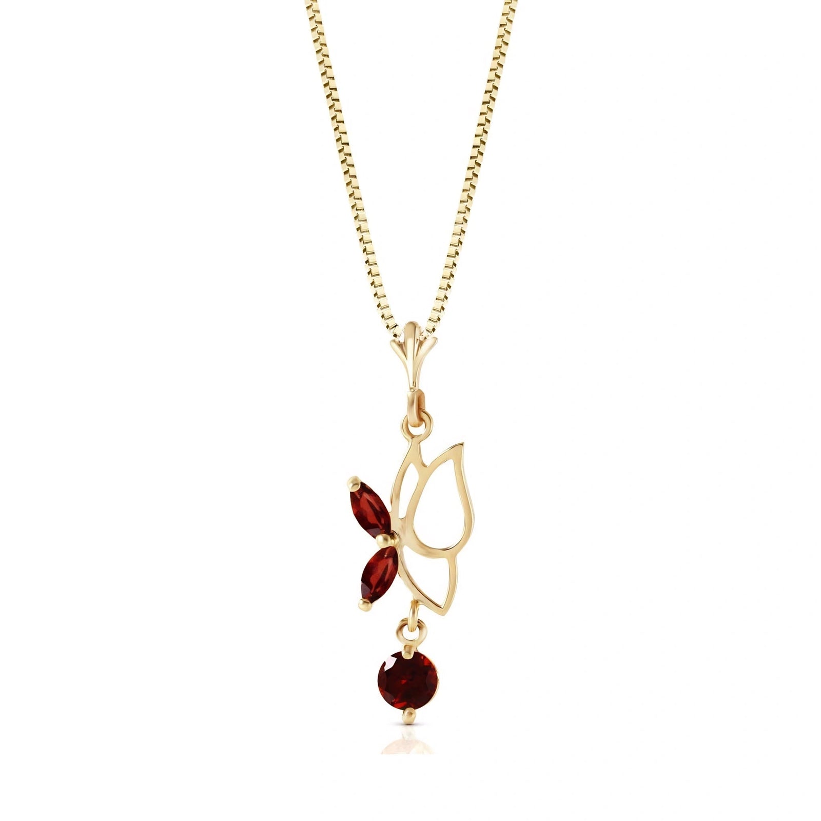 Yellow Gold Garnet — Palmina