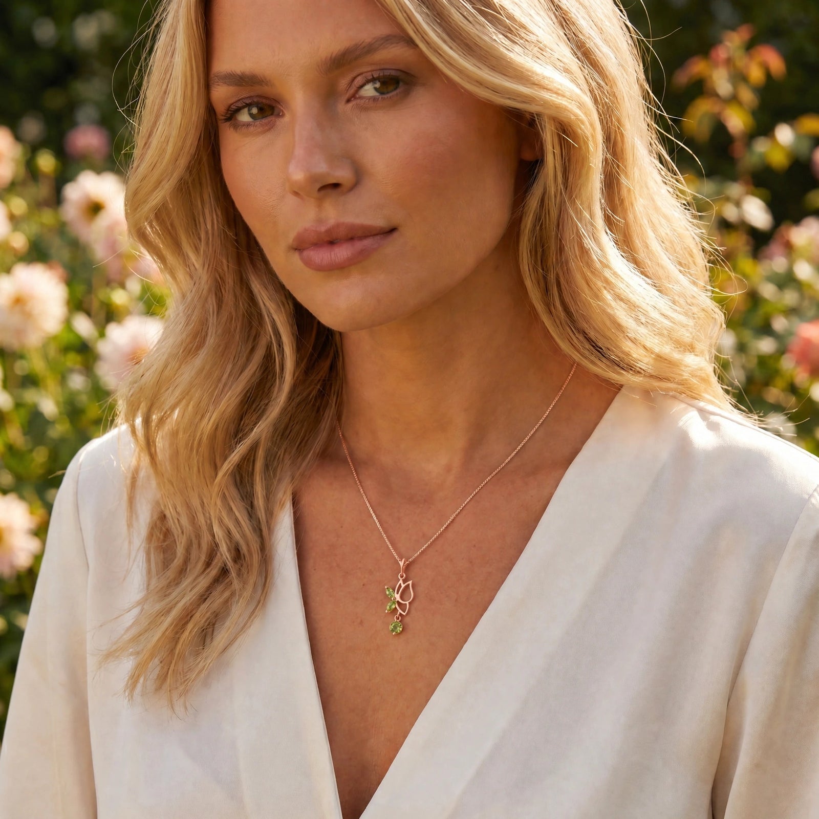 Rose Gold Peridot — Palmina