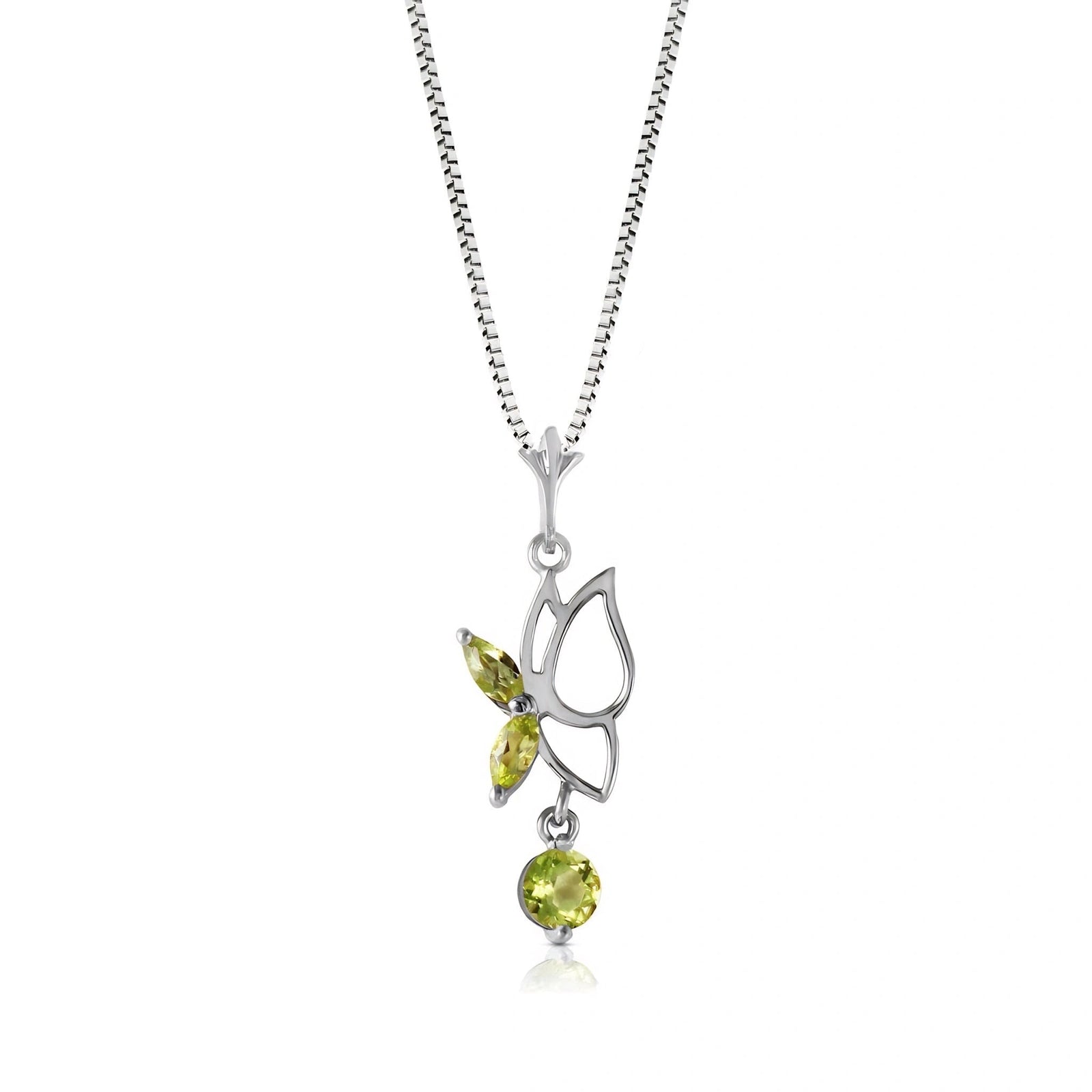 White Gold Peridot — Palmina