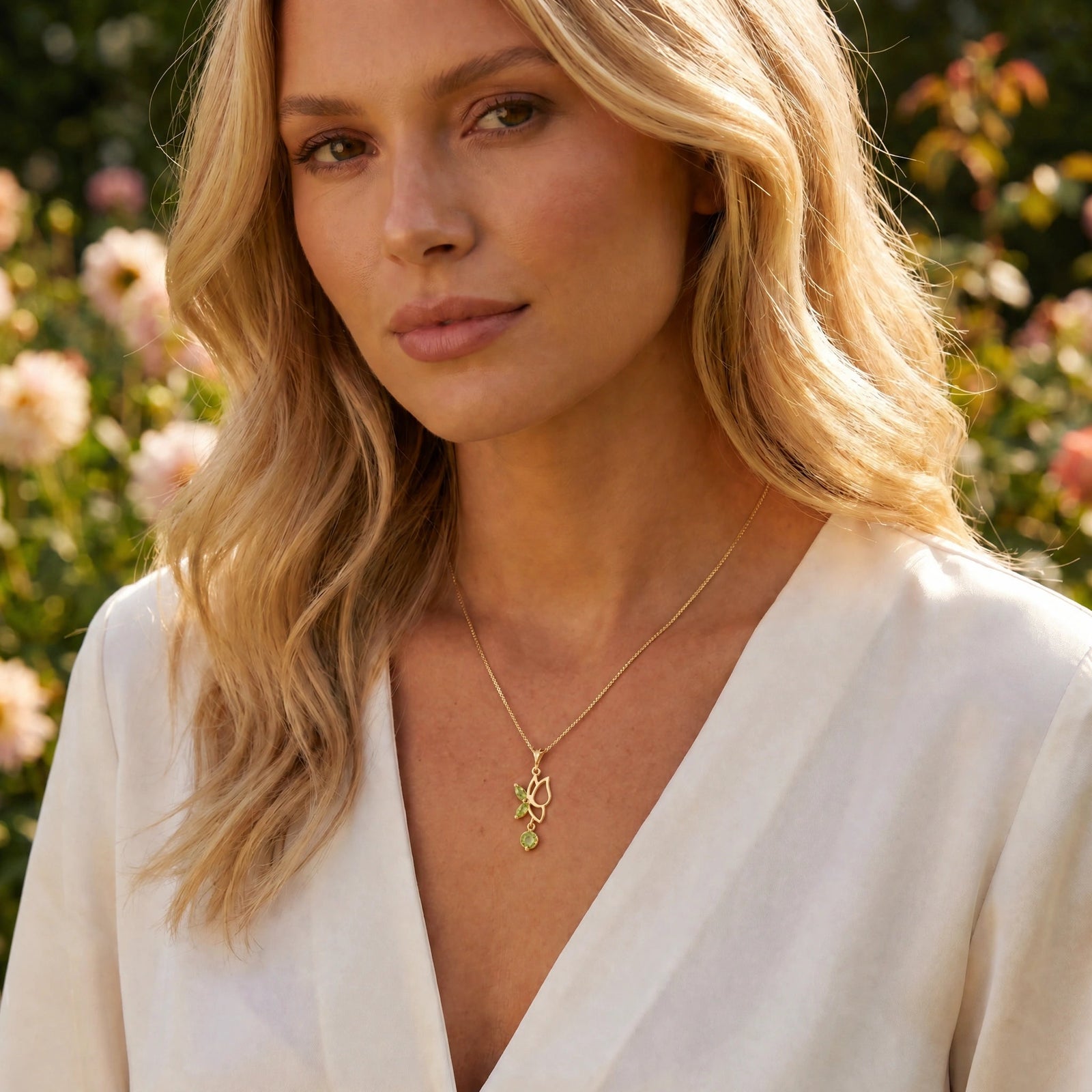 Yellow Gold Peridot — Palmina