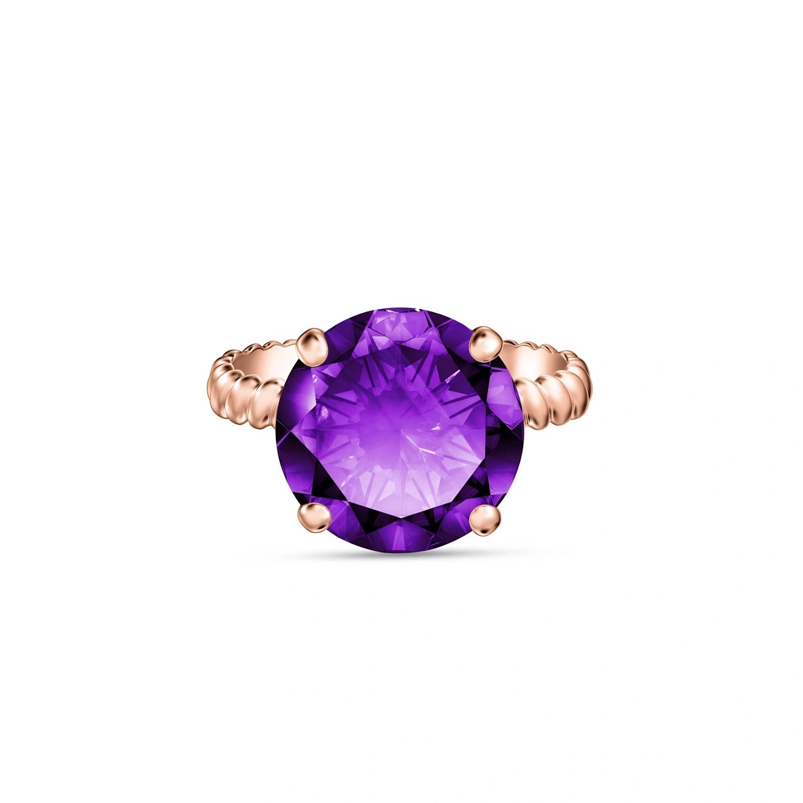 Rose Gold Amethyst — Palmira
