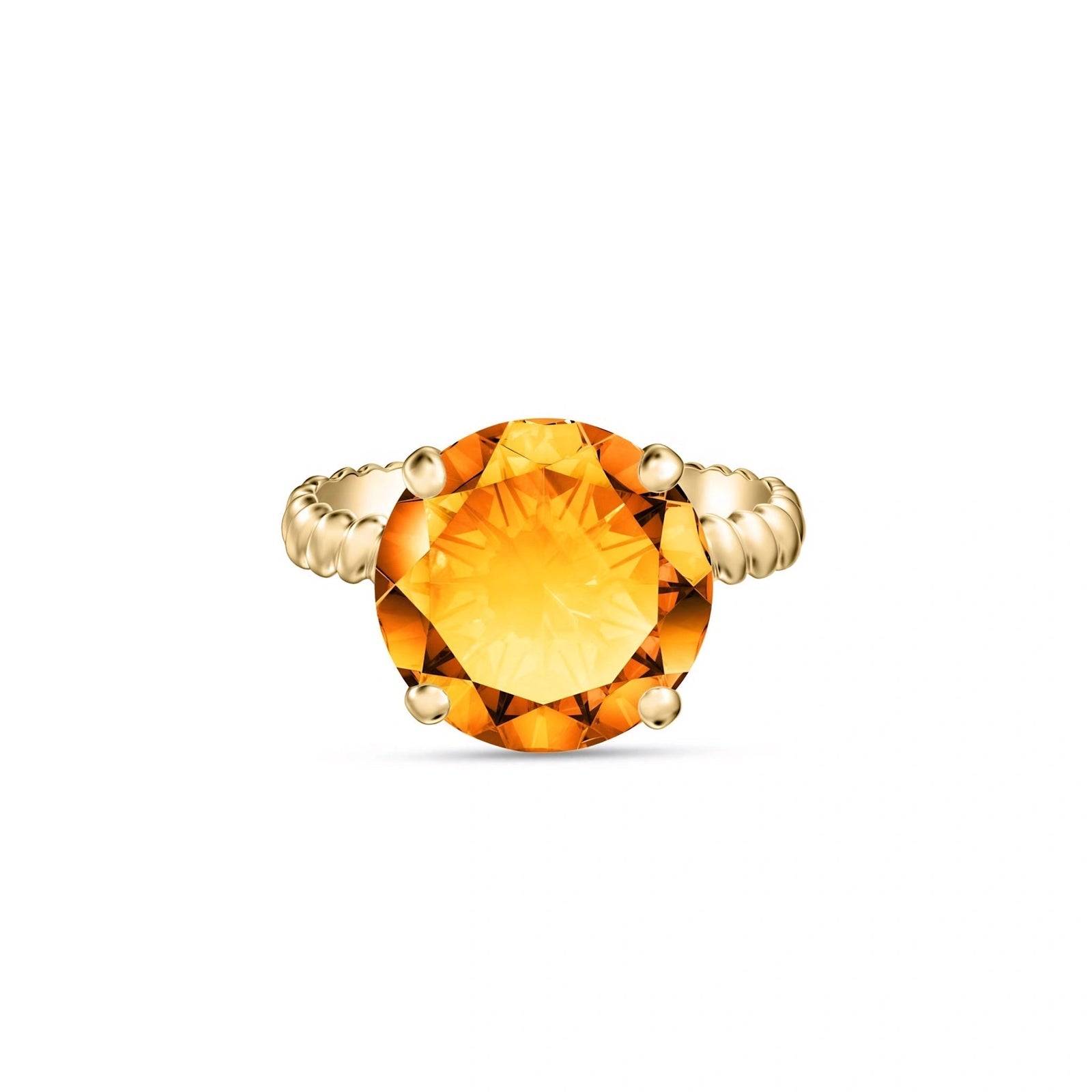Yellow Gold Citrine — Palmira