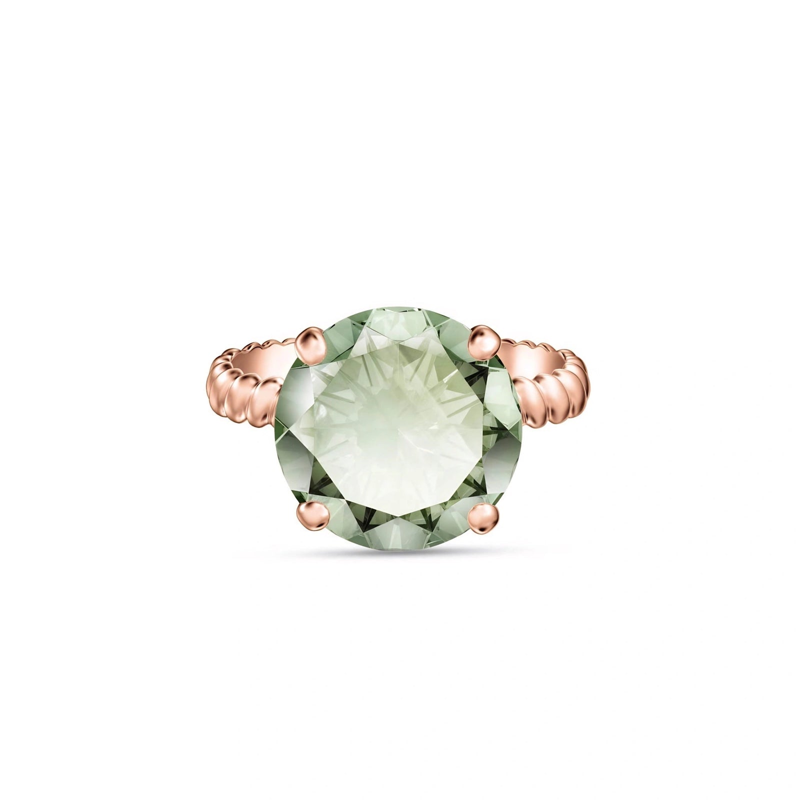 Rose Gold Green Amethyst — Palmira