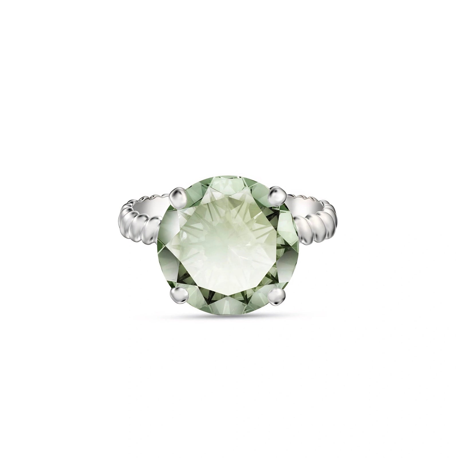 White Gold Green Amethyst — Palmira