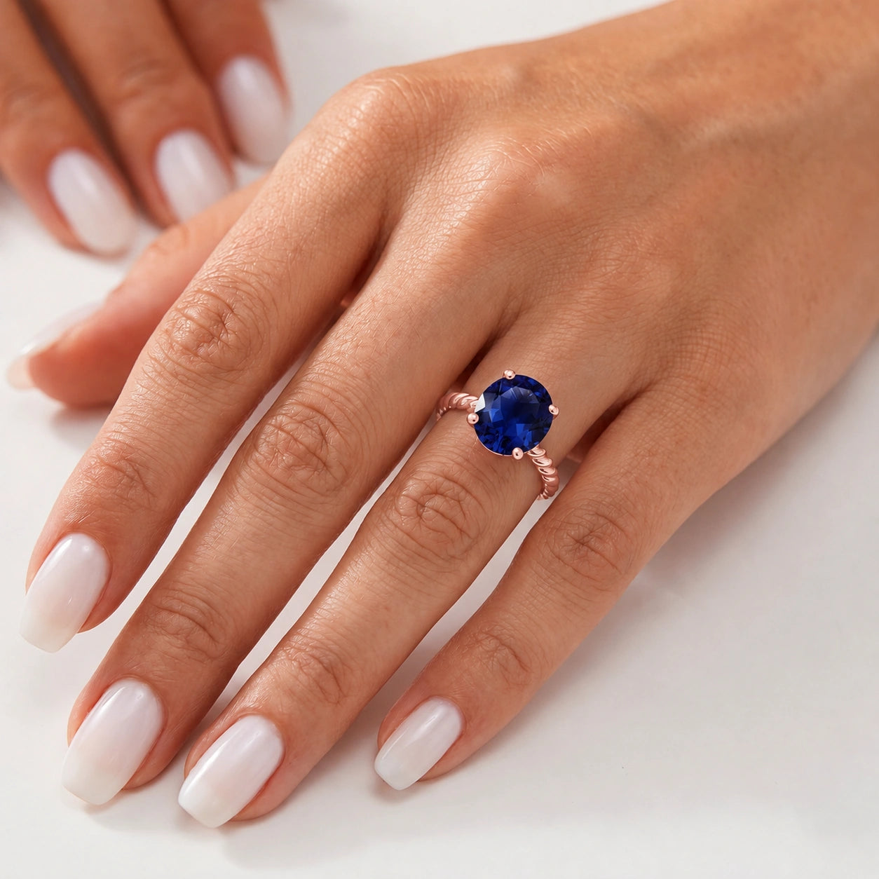 Rose Gold Sapphire — Palmira