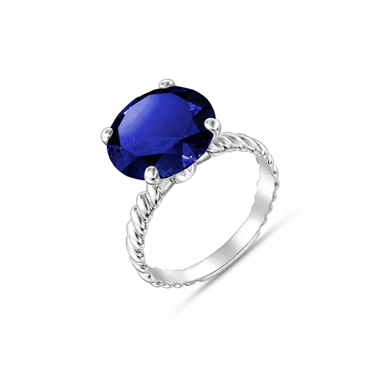 White Gold Sapphire — Palmira
