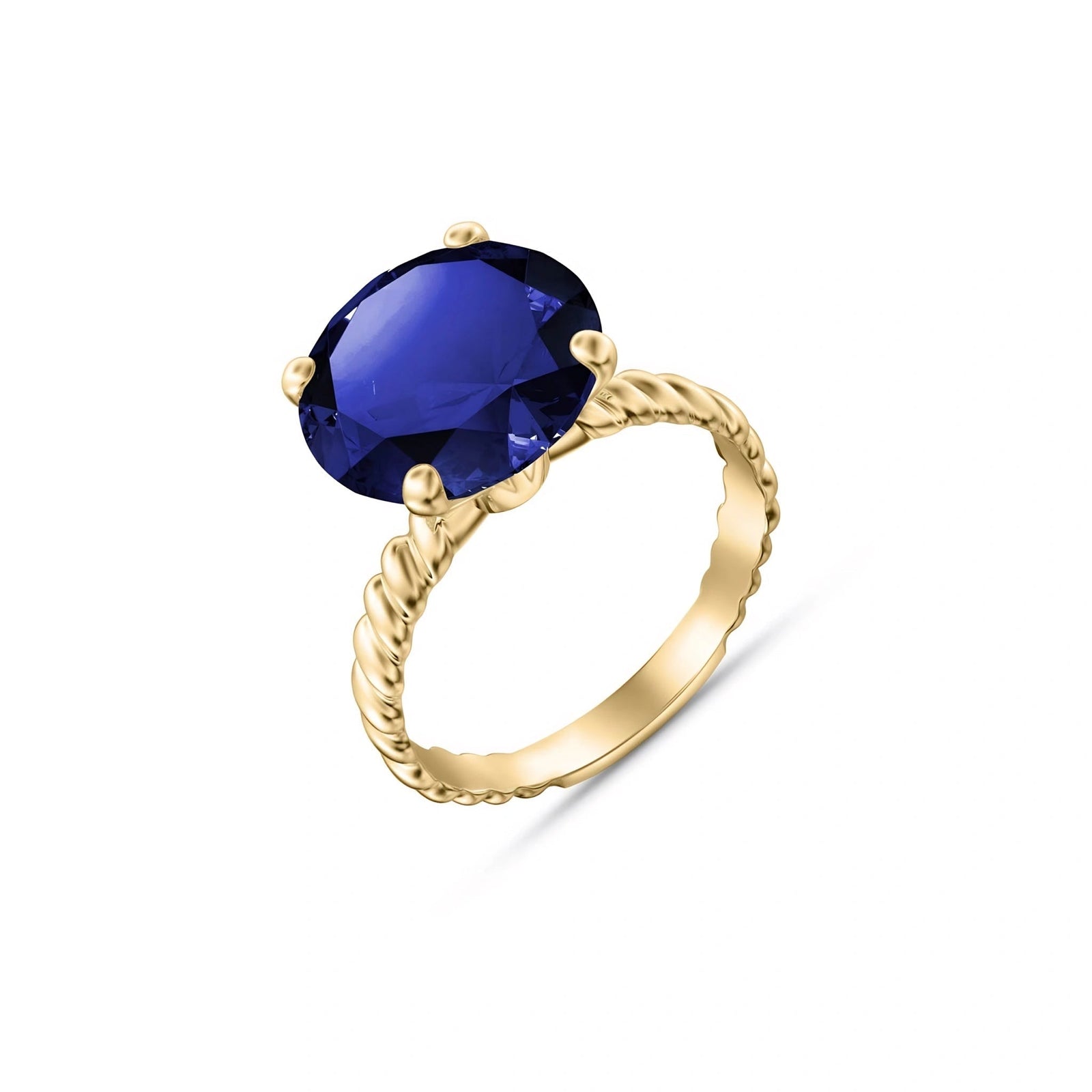 Yellow Gold Sapphire — Palmira