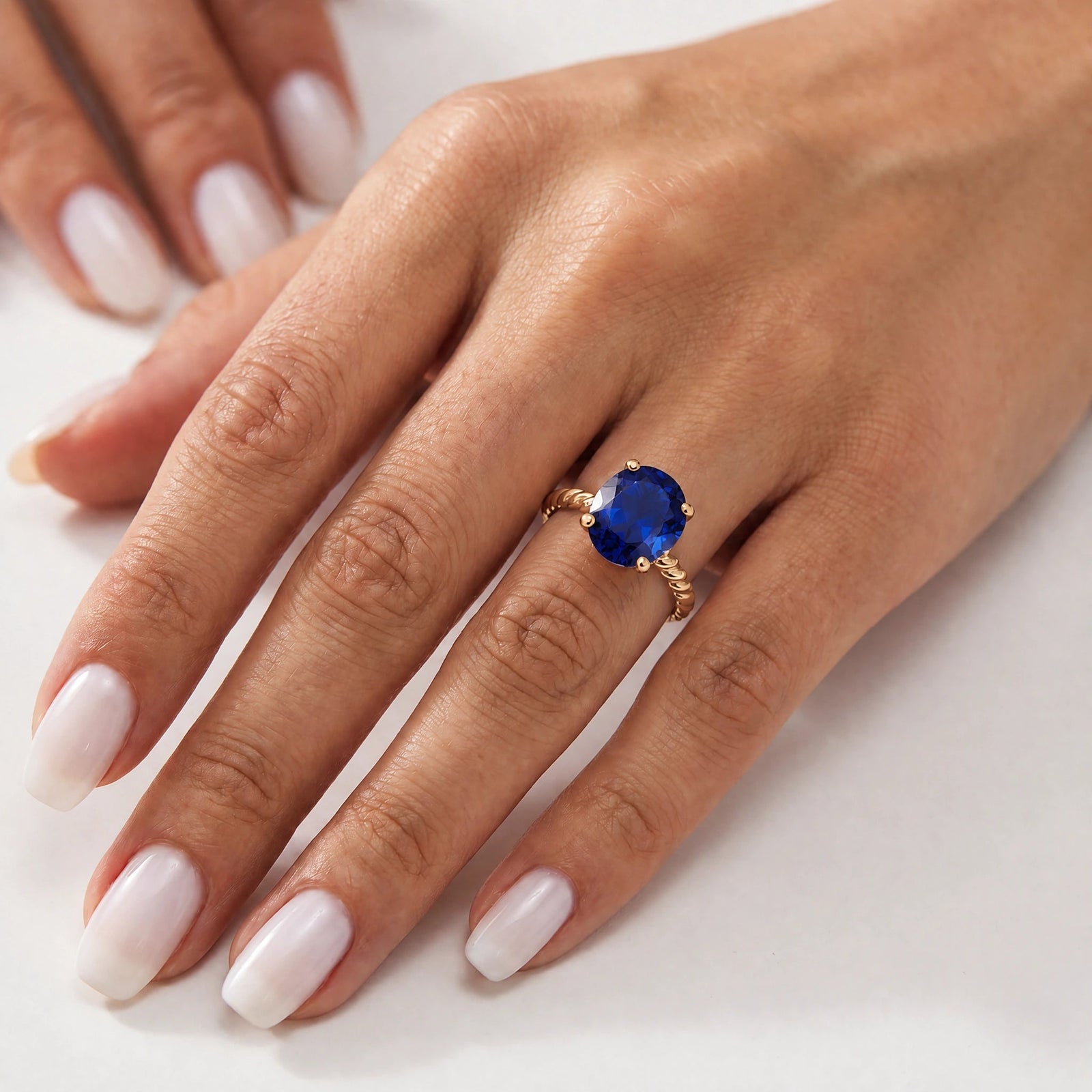 Yellow Gold Sapphire — Palmira