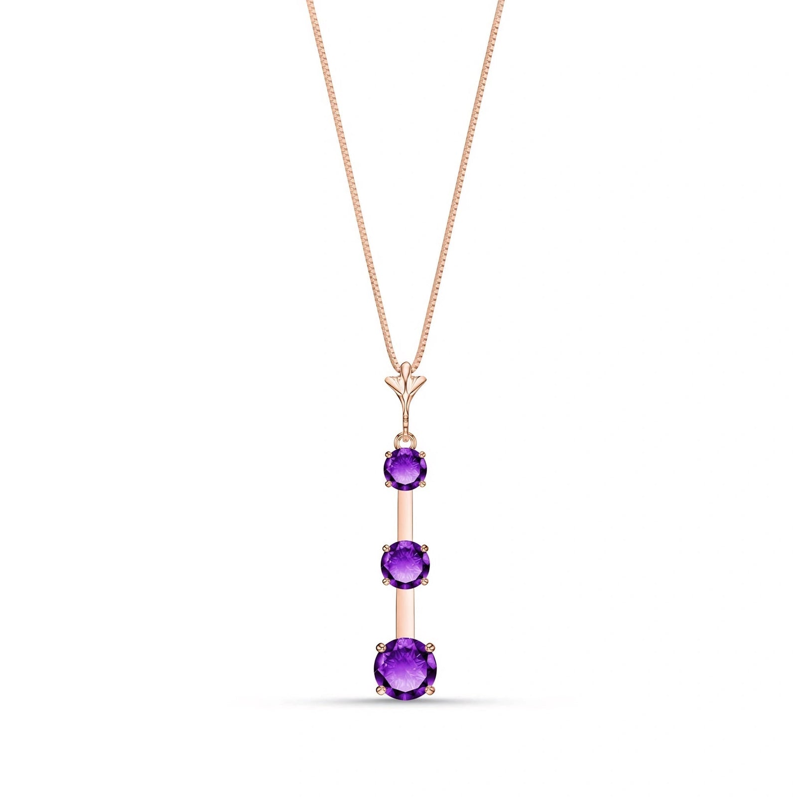Rose Gold Amethyst — Quintina