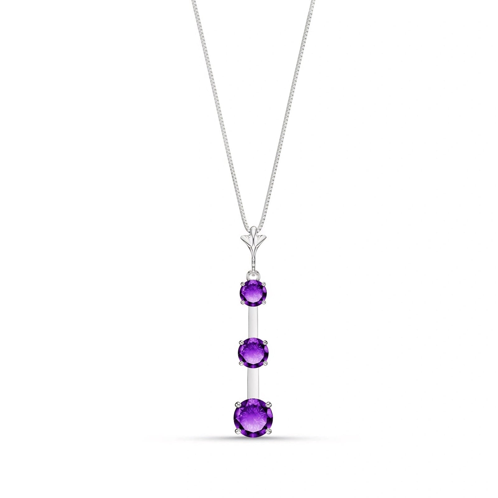 White Gold Amethyst — Quintina