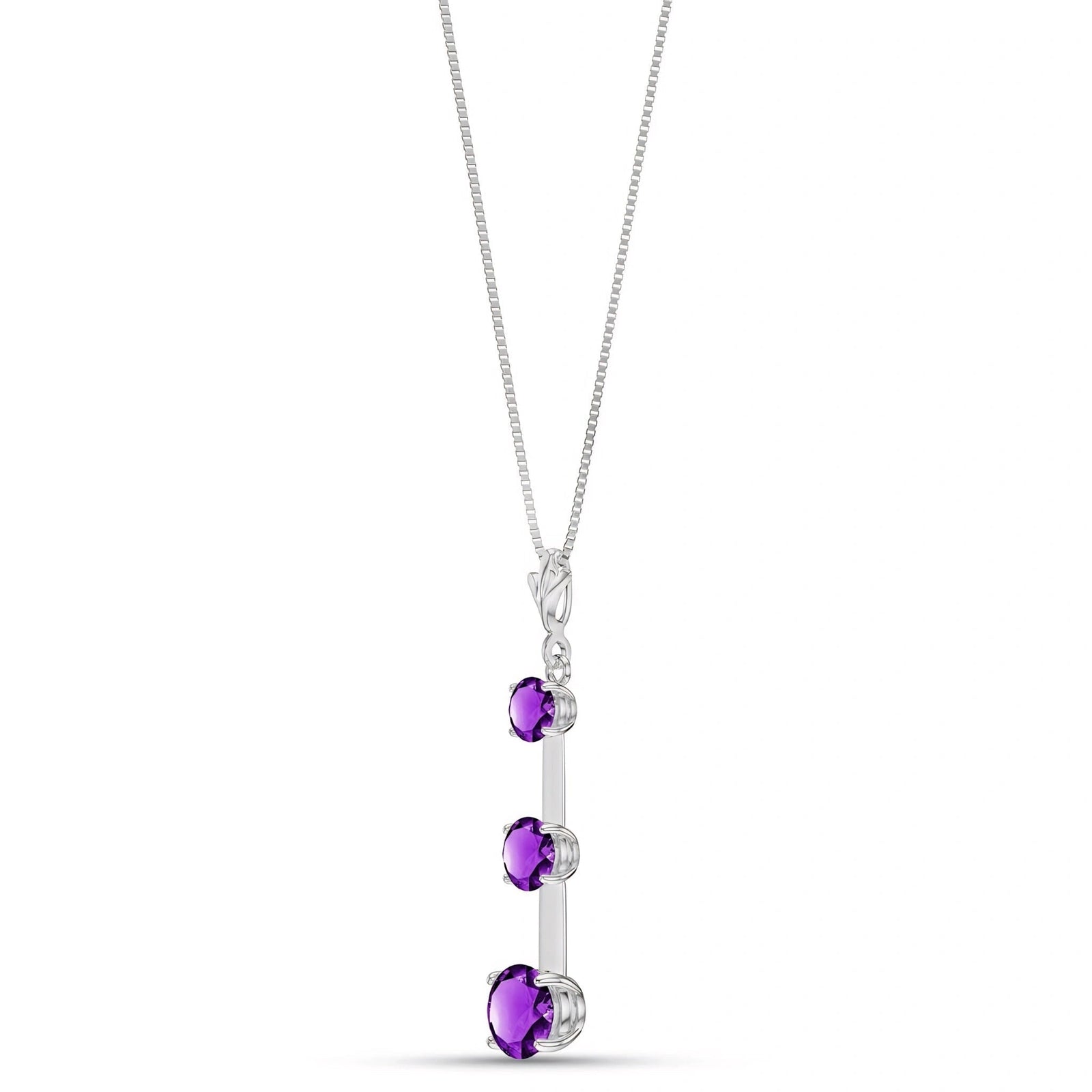White Gold Amethyst — Quintina