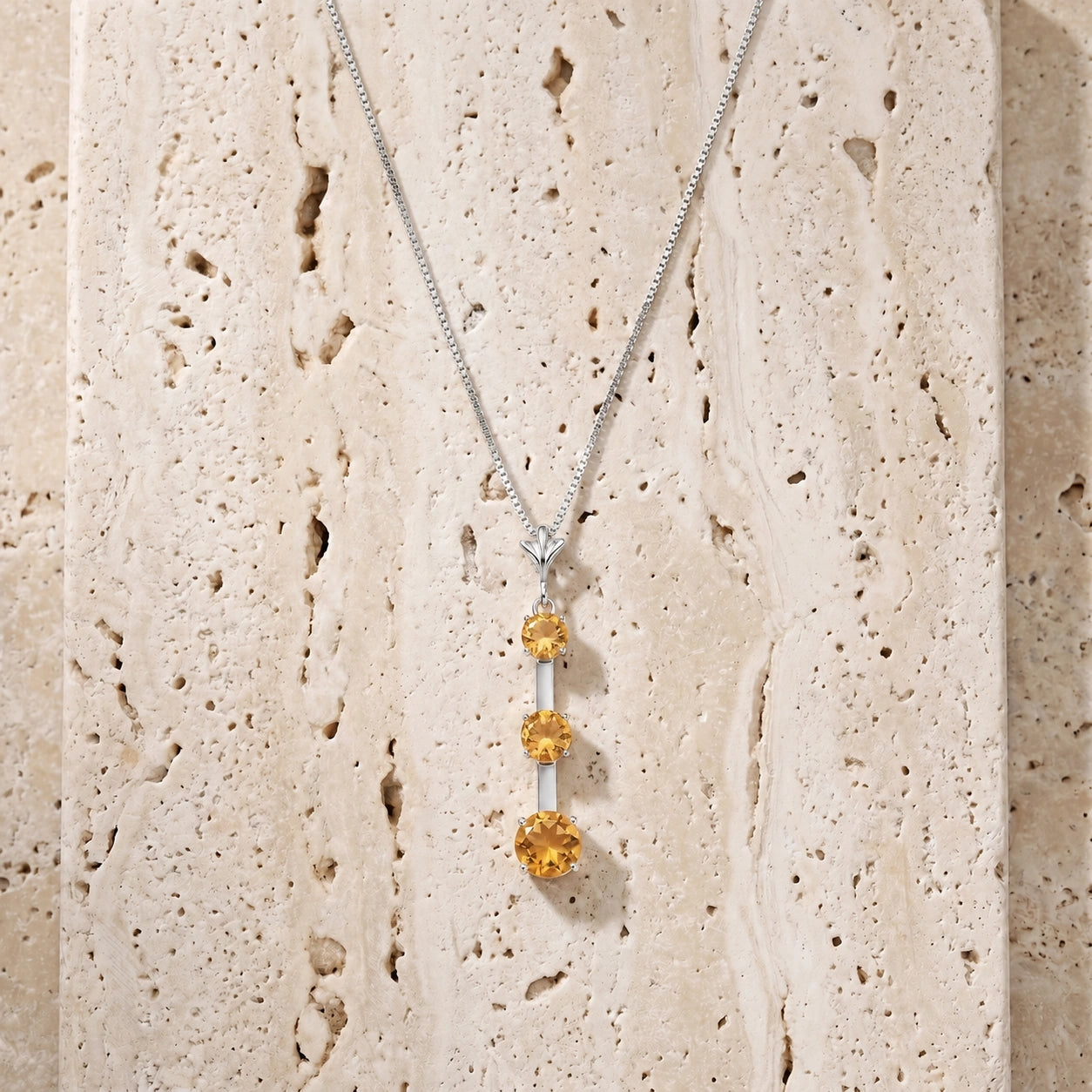 White Gold Citrine — Quintina