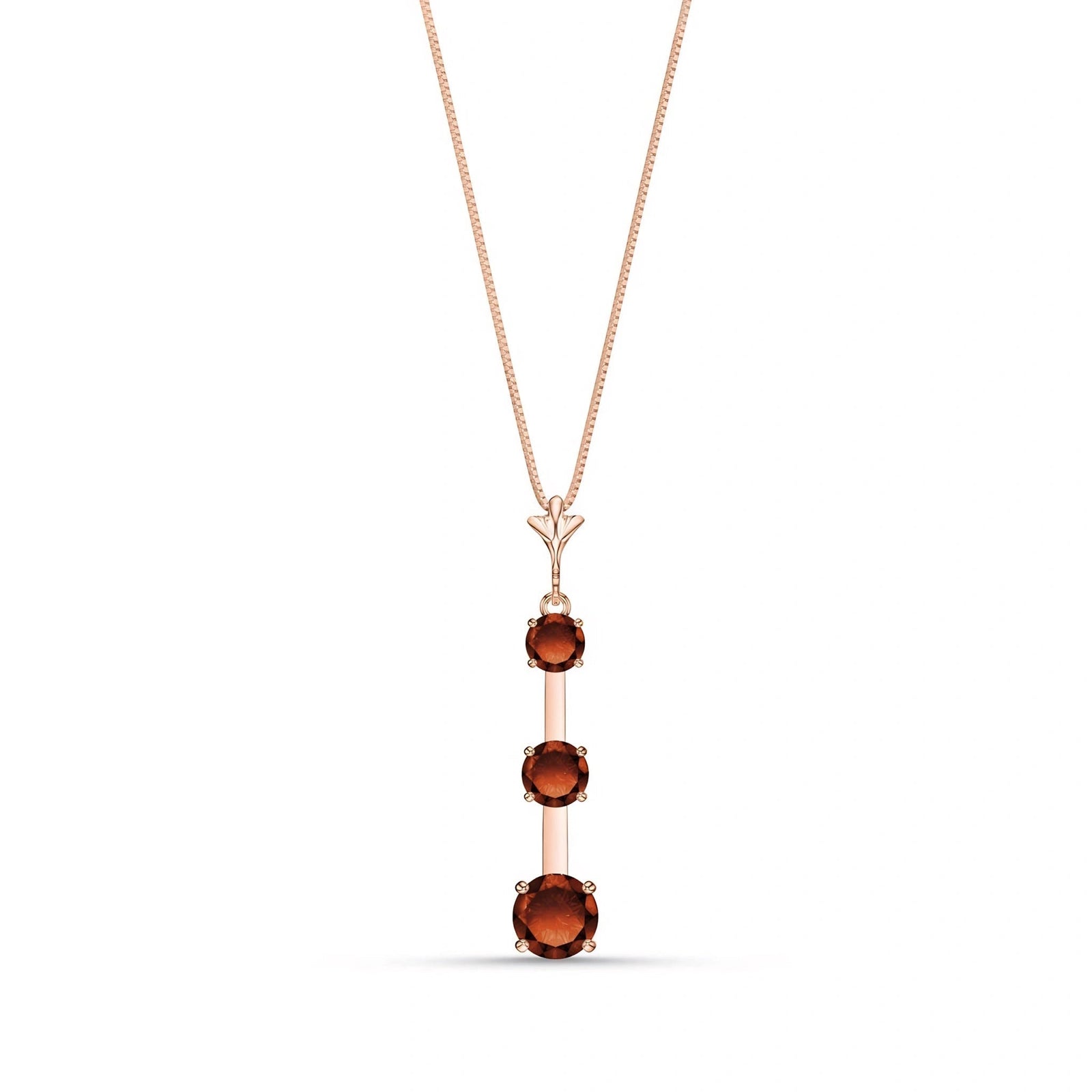 Rose Gold Garnet — Quintina