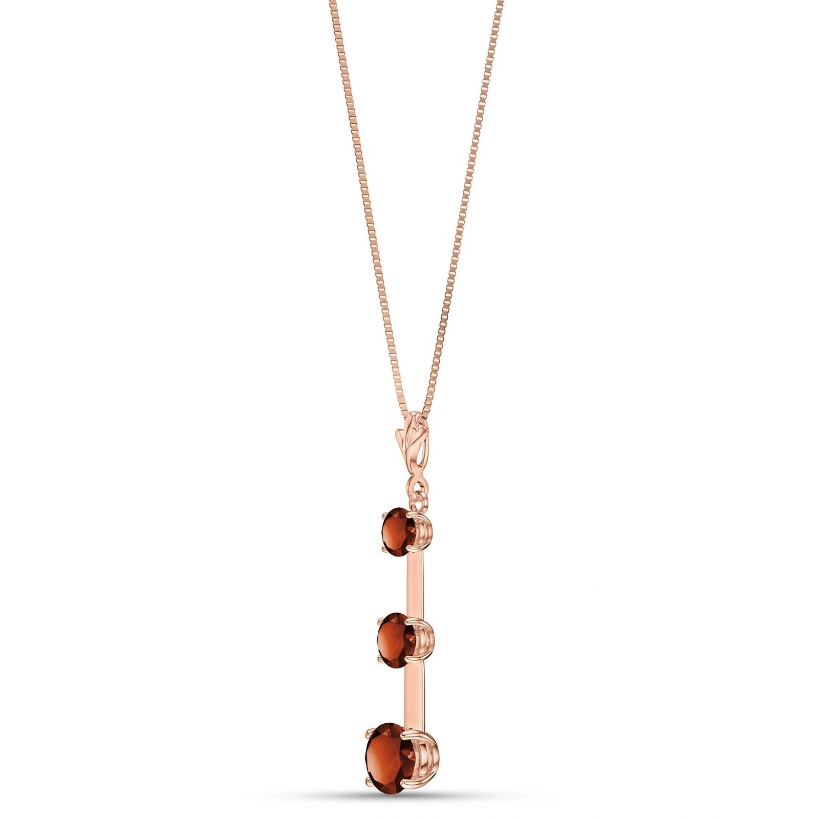 Rose Gold Garnet — Quintina