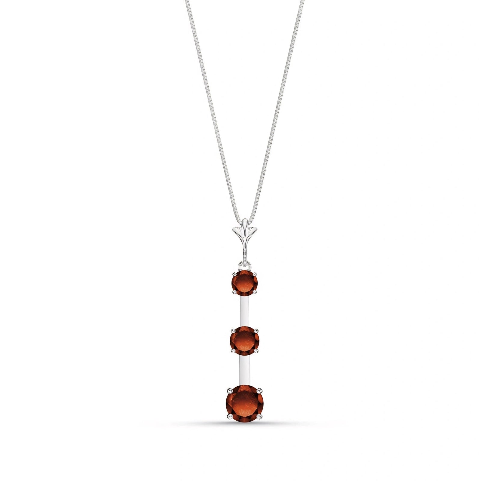 White Gold Garnet — Quintina