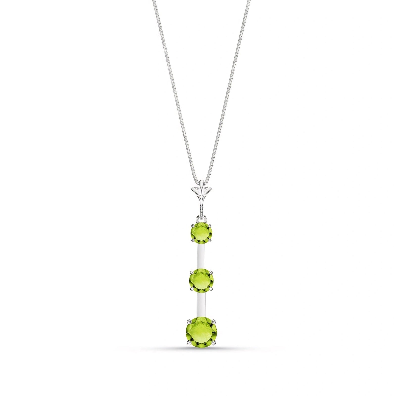 White Gold Peridot — Quintina